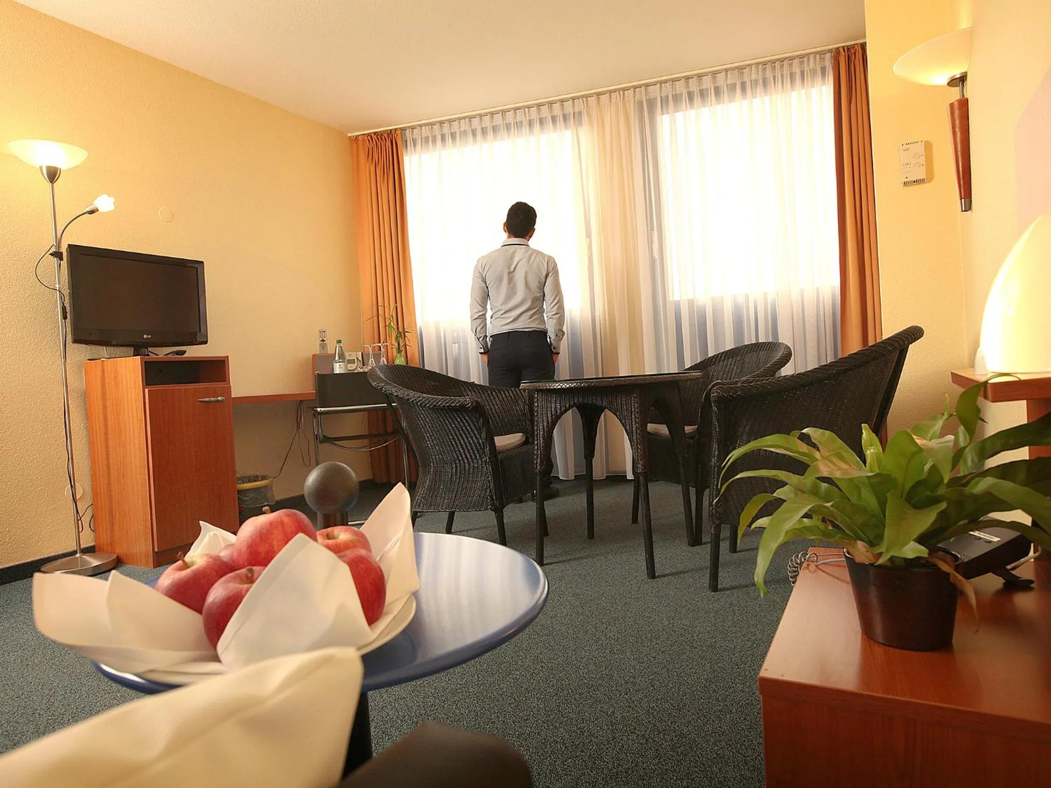Living room in Transmar Travel Hotel