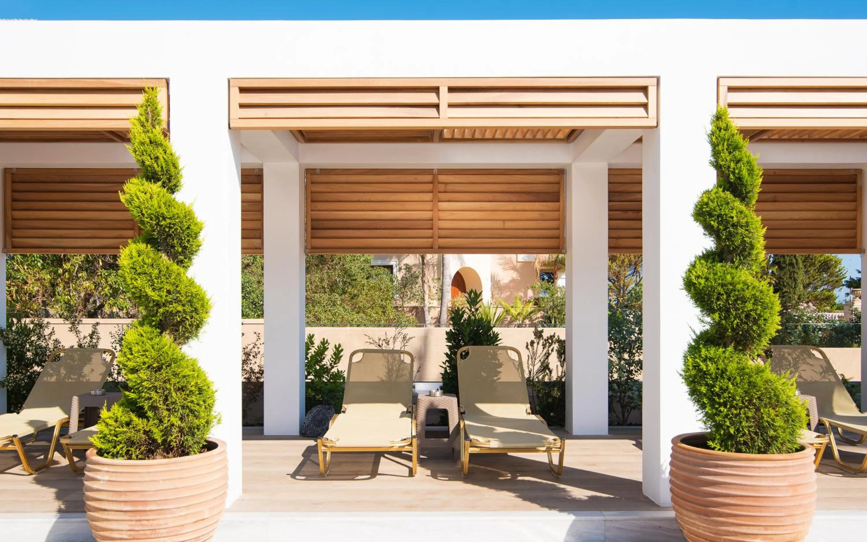 Decorative detail in Dedalos Hotel