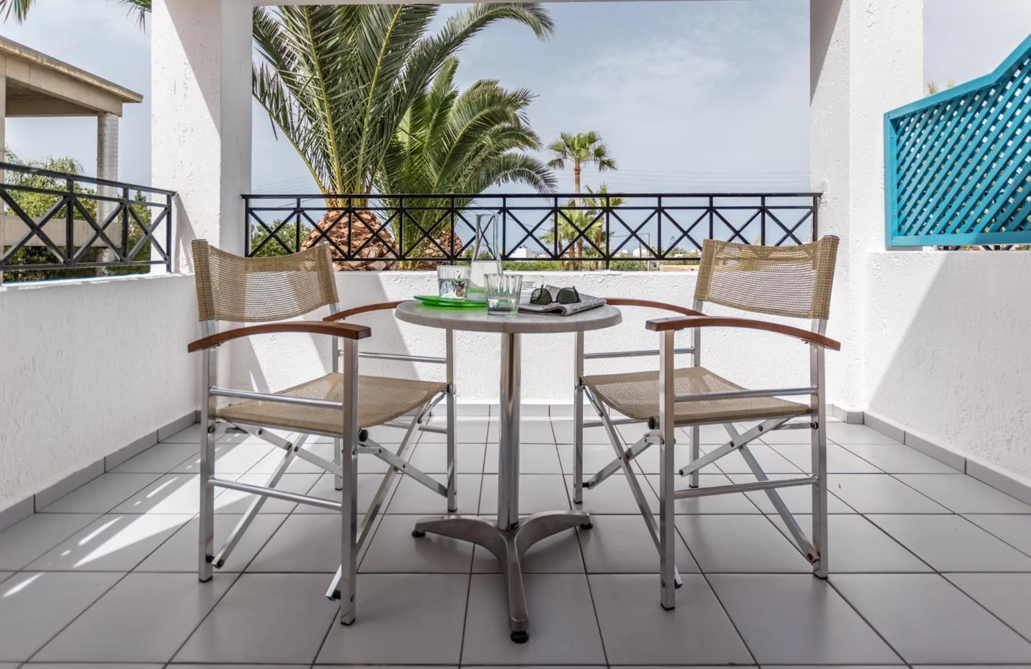 Balcony/Terrace in Dedalos Hotel