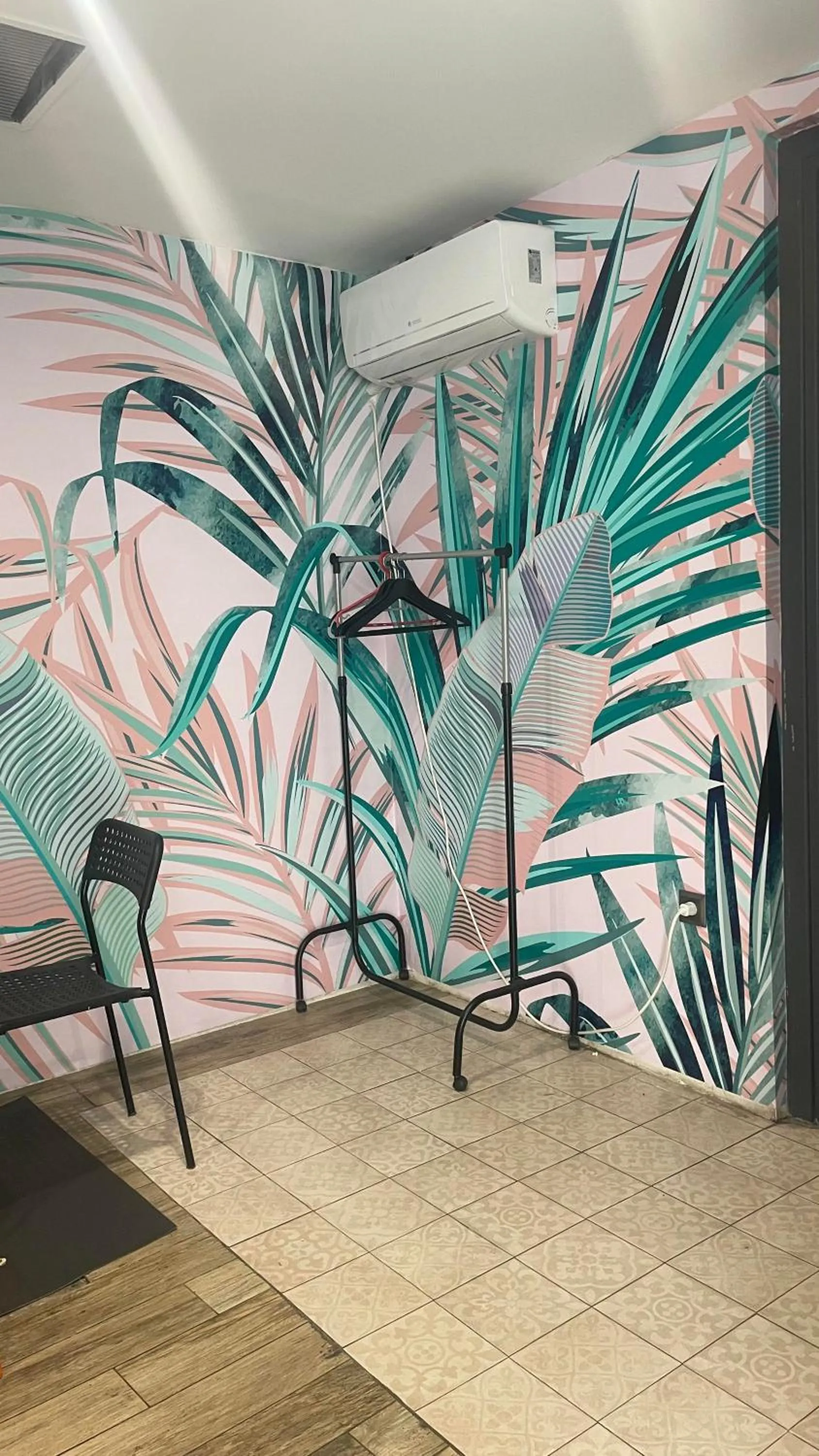 Decorative detail in Iconic Athens Hostel