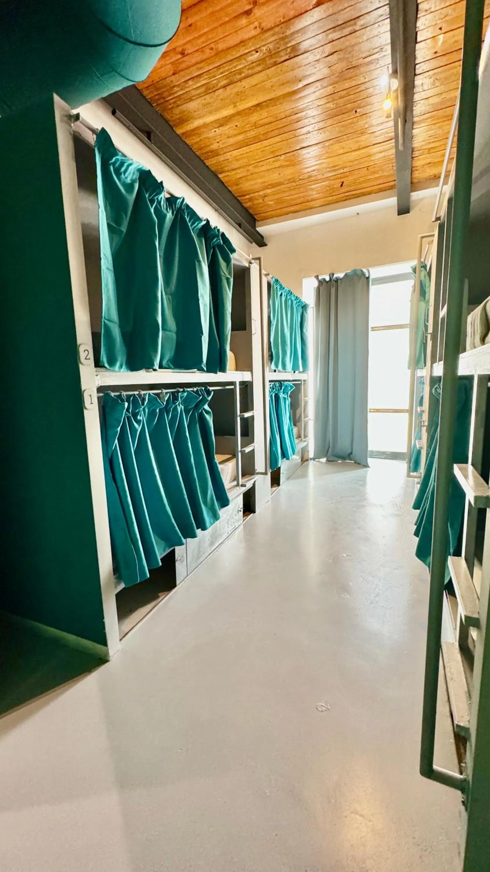 bunk bed in Iconic Athens Hostel