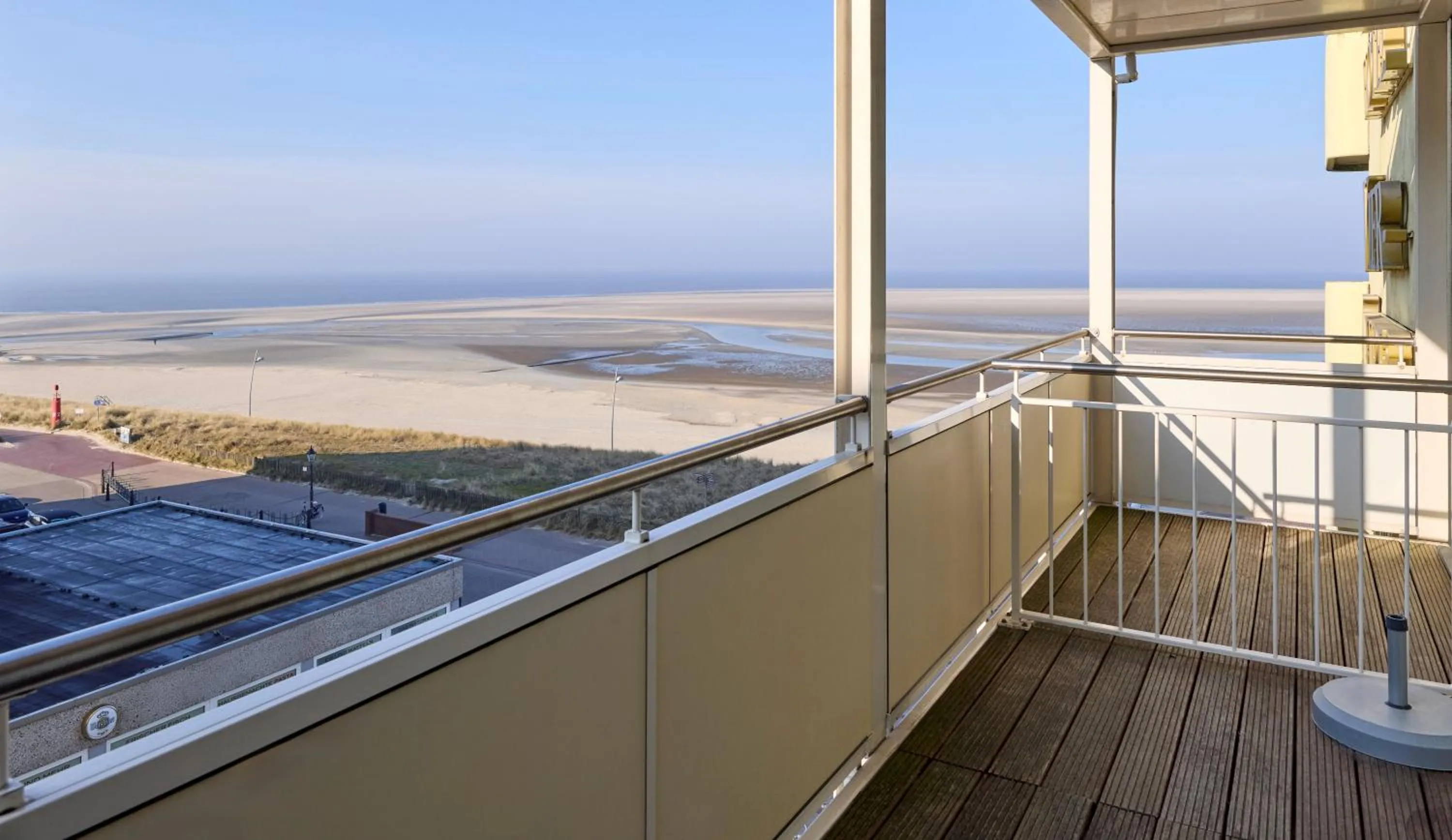 Balcony/Terrace in Strandhotel VierJahresZeiten