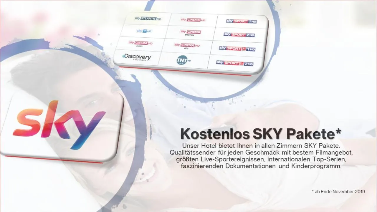 TV and multimedia in Hotel-Pension Am Schwanenteich