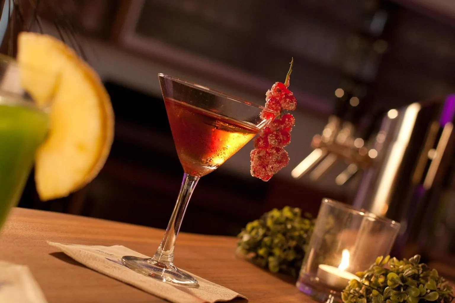 Drinks in Hotel-Pension Am Schwanenteich