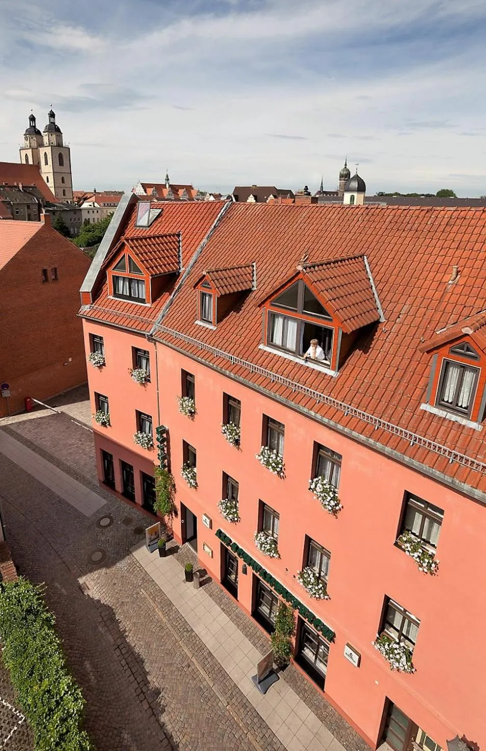 Property building in Hotel-Pension Am Schwanenteich