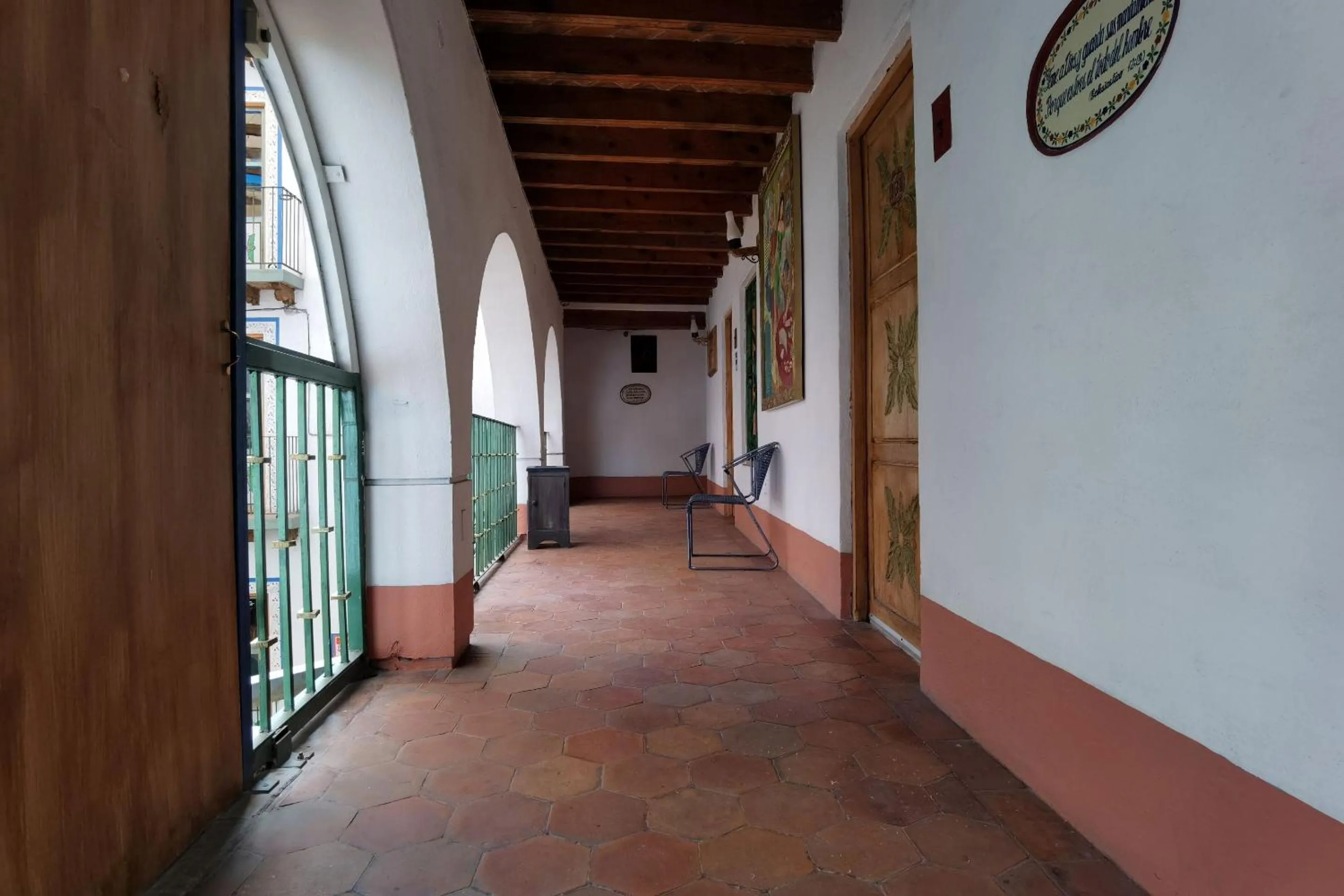 Balcony/Terrace in CAPITAL O Meson De La Fragua