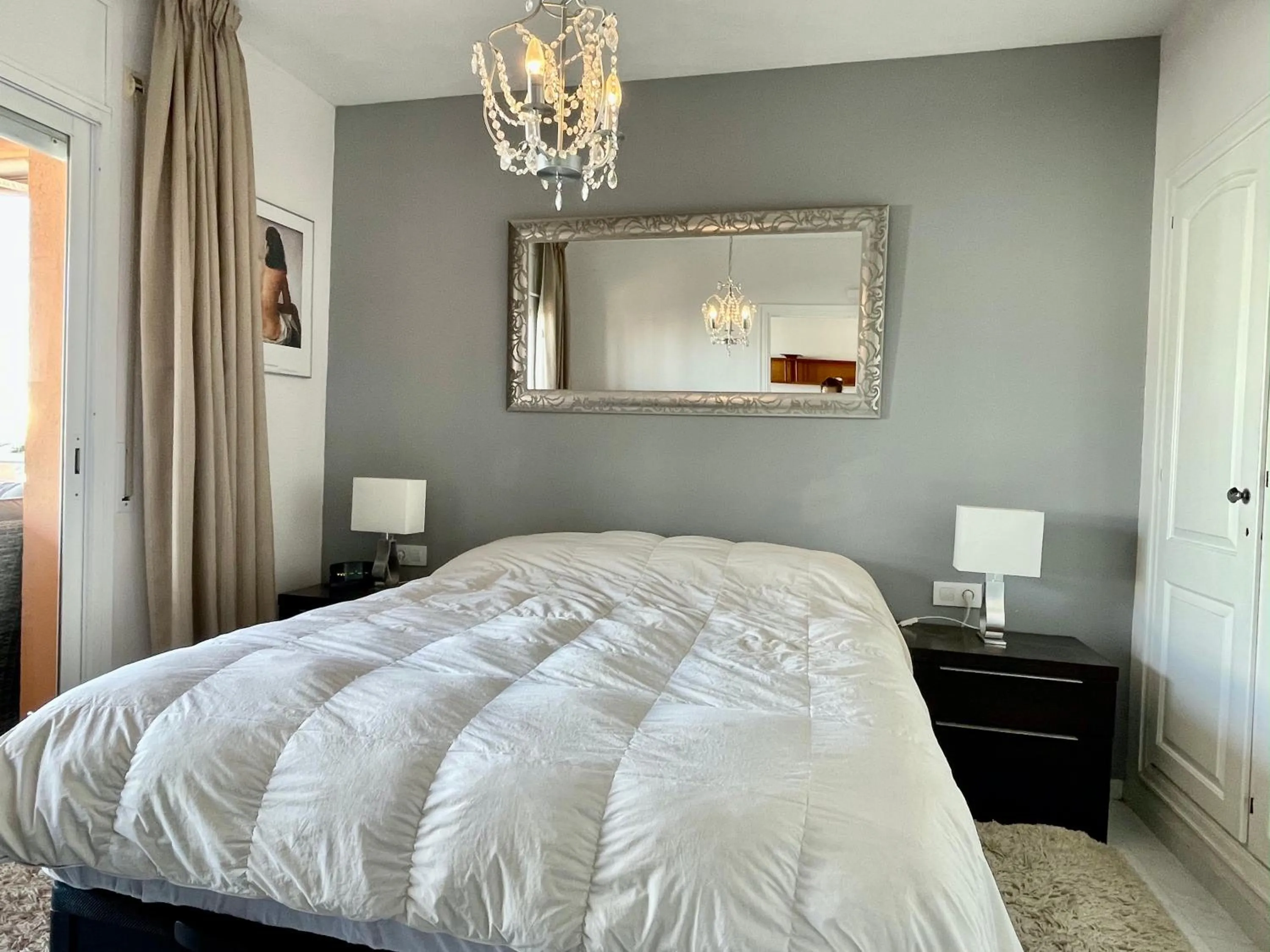 Bedroom, Bed in Puig Sa Guilla 1C B2