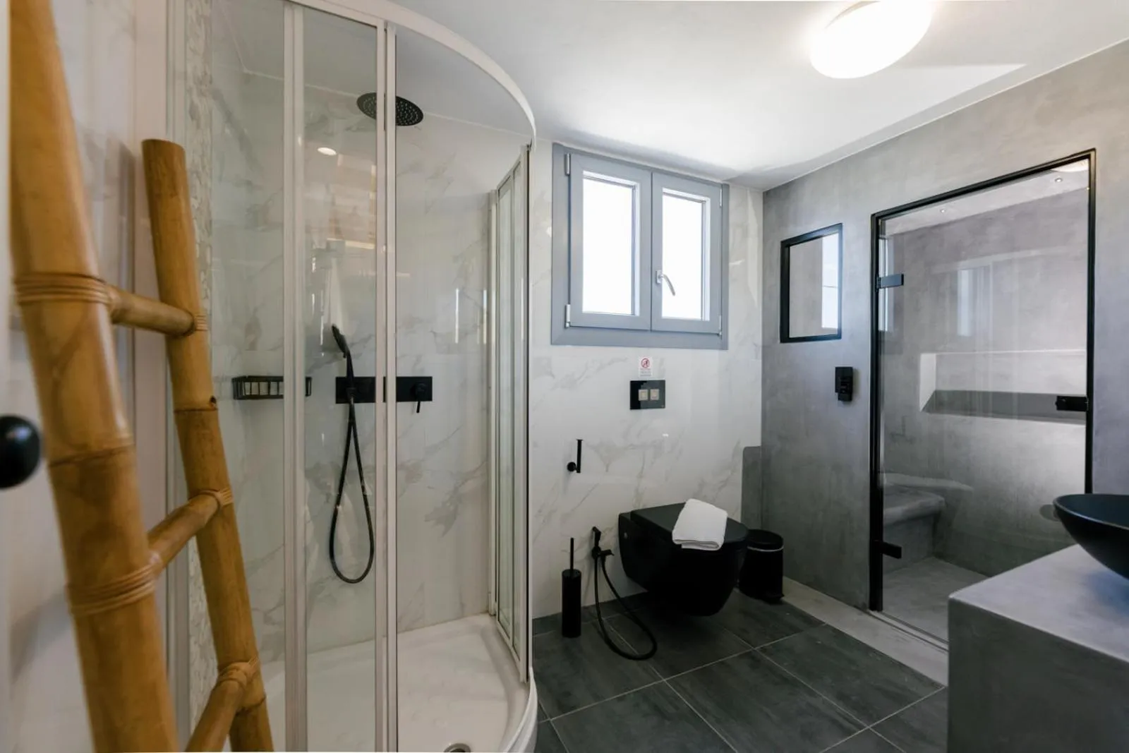 Shower in Naxos Finest Hotel & Villas