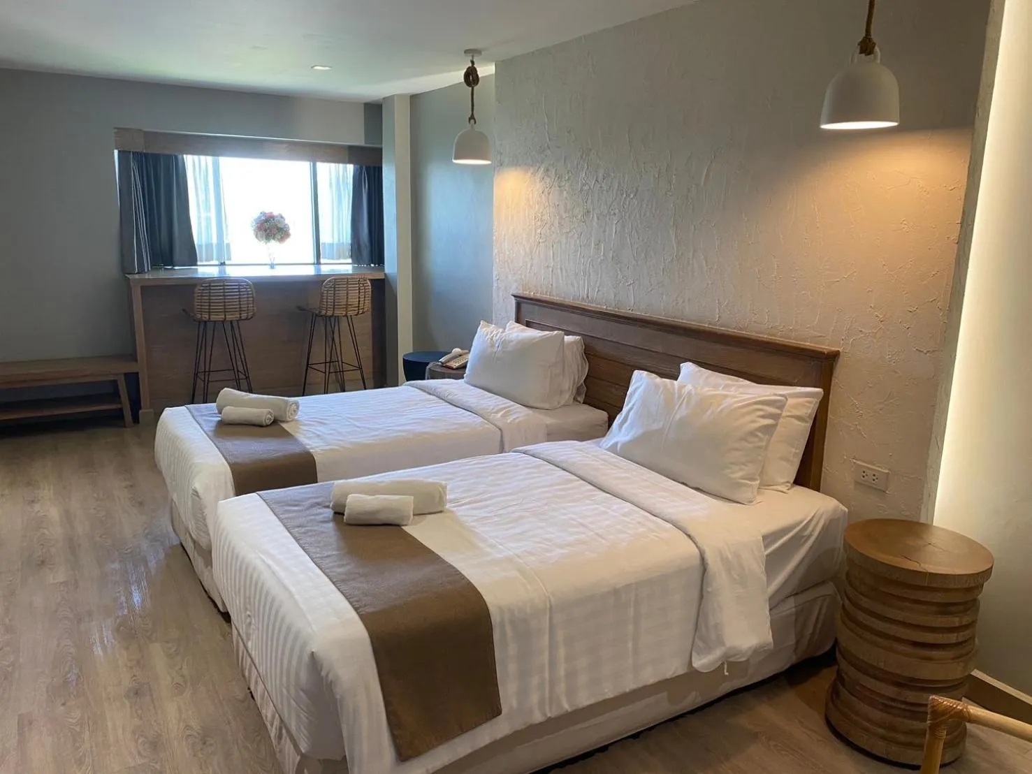 Bed in Saksiam Lakeside Resort