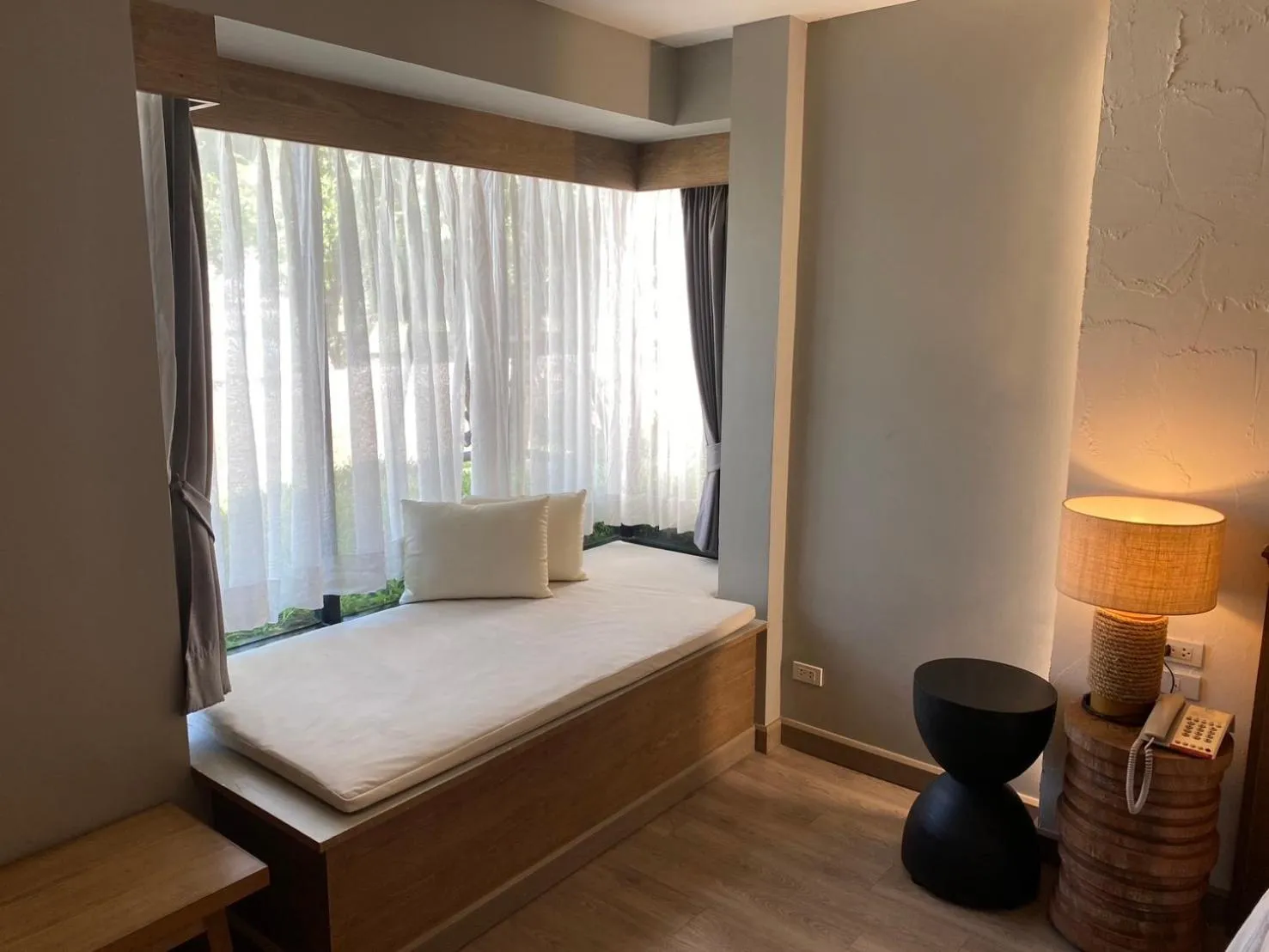 Bed in Saksiam Lakeside Resort