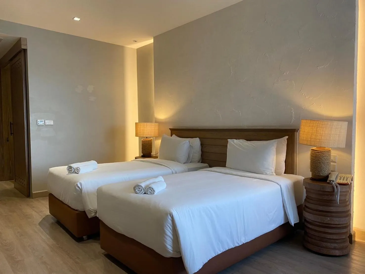 Bed in Saksiam Lakeside Resort