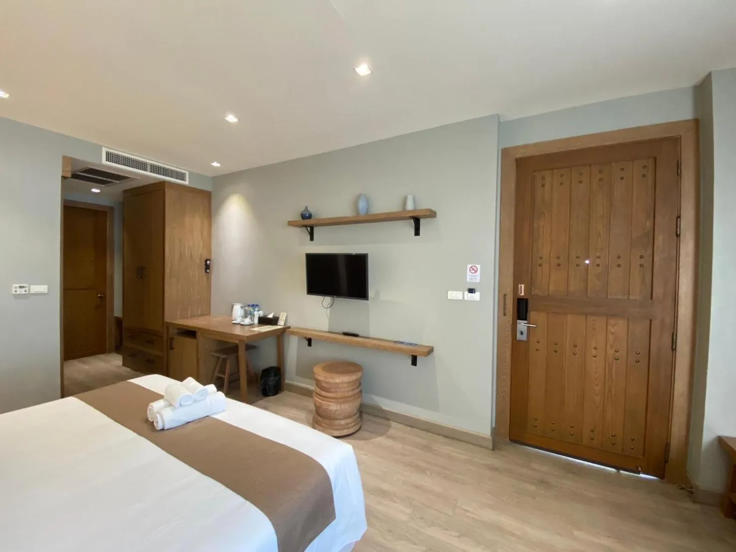 Bed in Saksiam Lakeside Resort