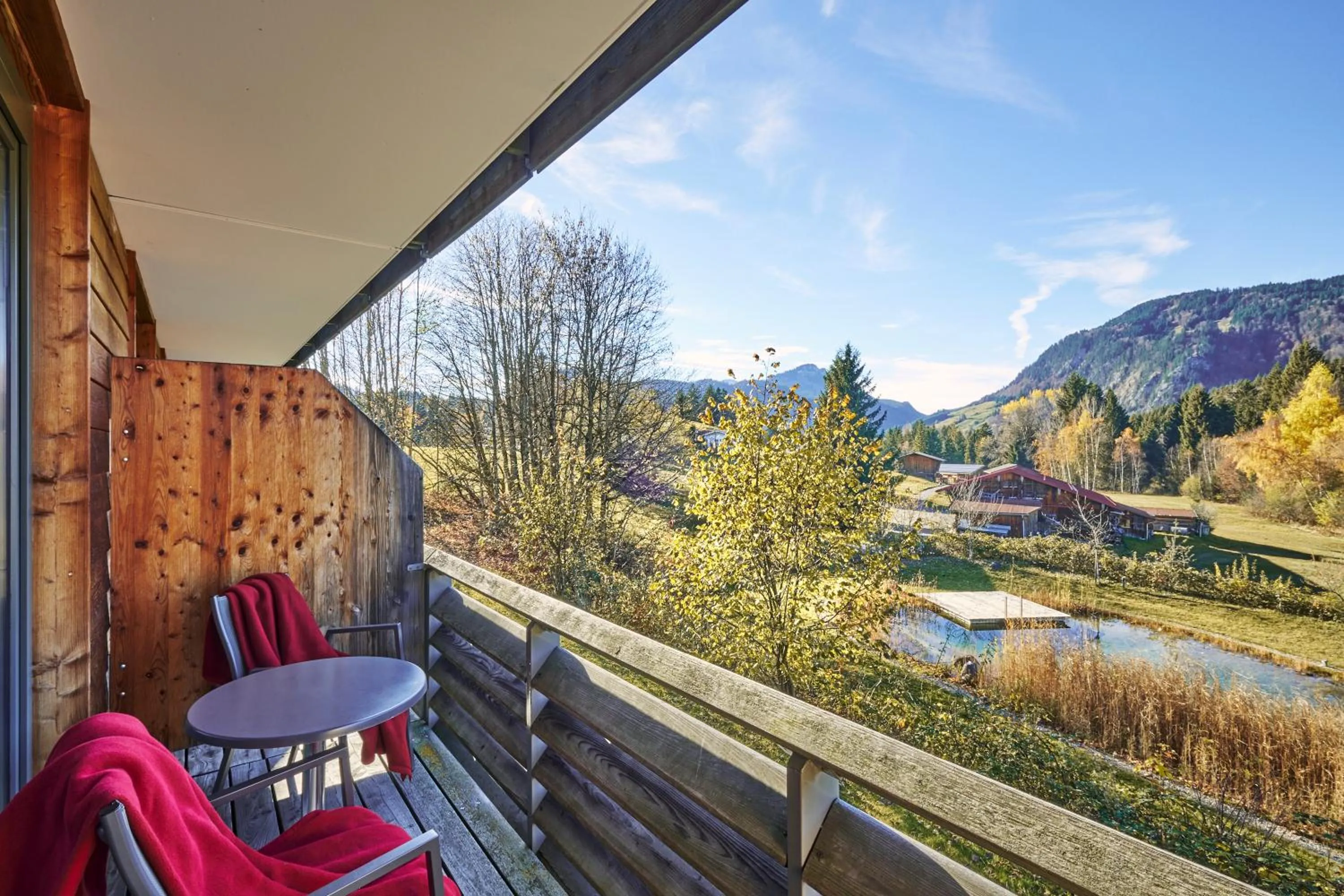 Balcony/Terrace in Hotel Oberstdorf