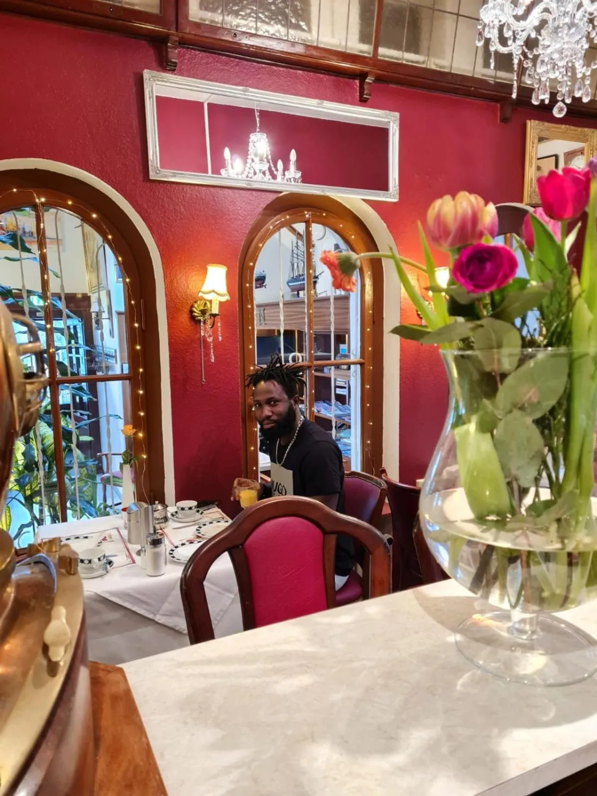 Restaurant/places to eat in Hotel Columbus und Glamping