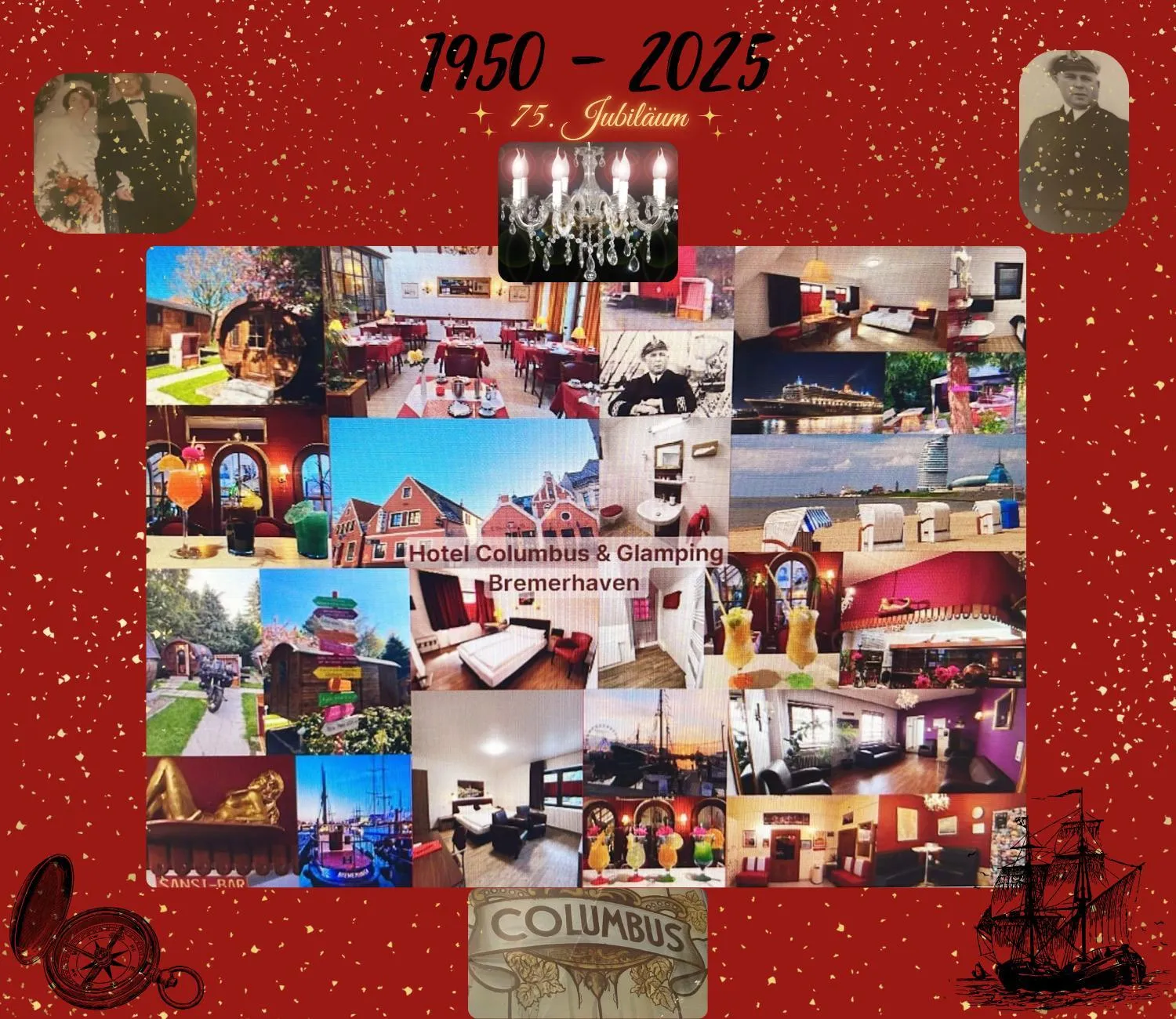 Guests in Hotel Columbus und Glamping