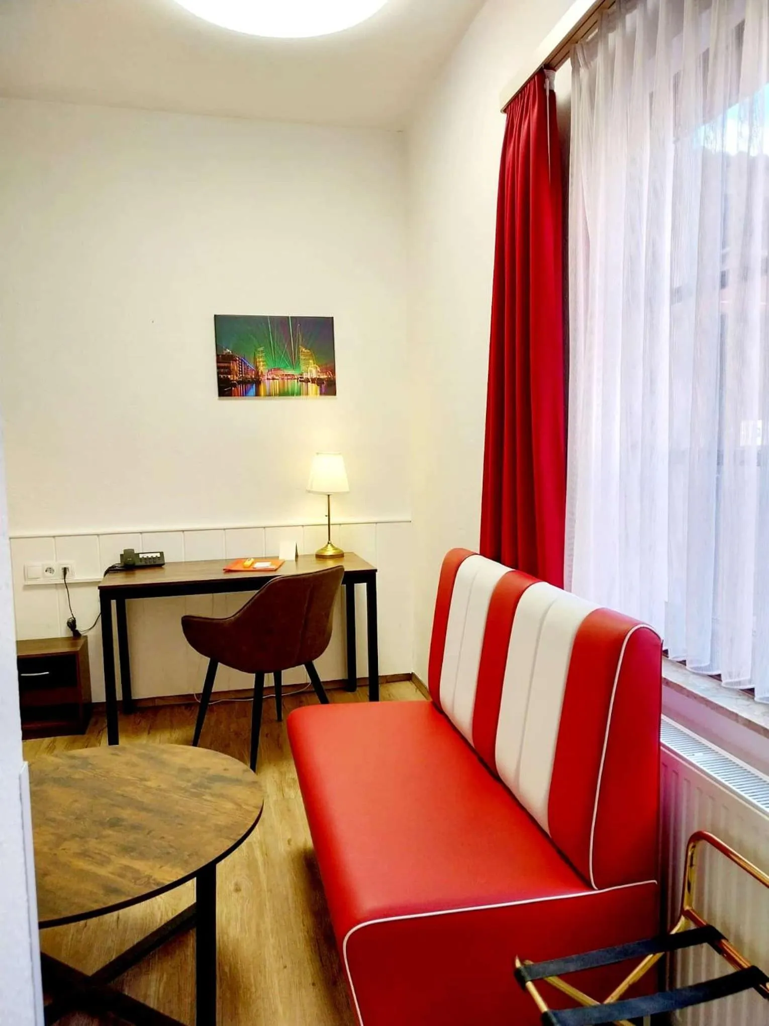 Seating area in Hotel Columbus und Glamping