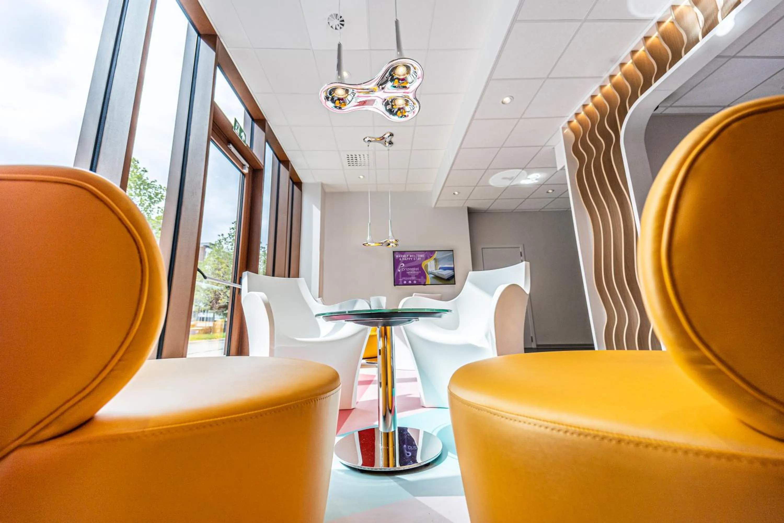 Seating area in Prize by Radisson, Antwerp City