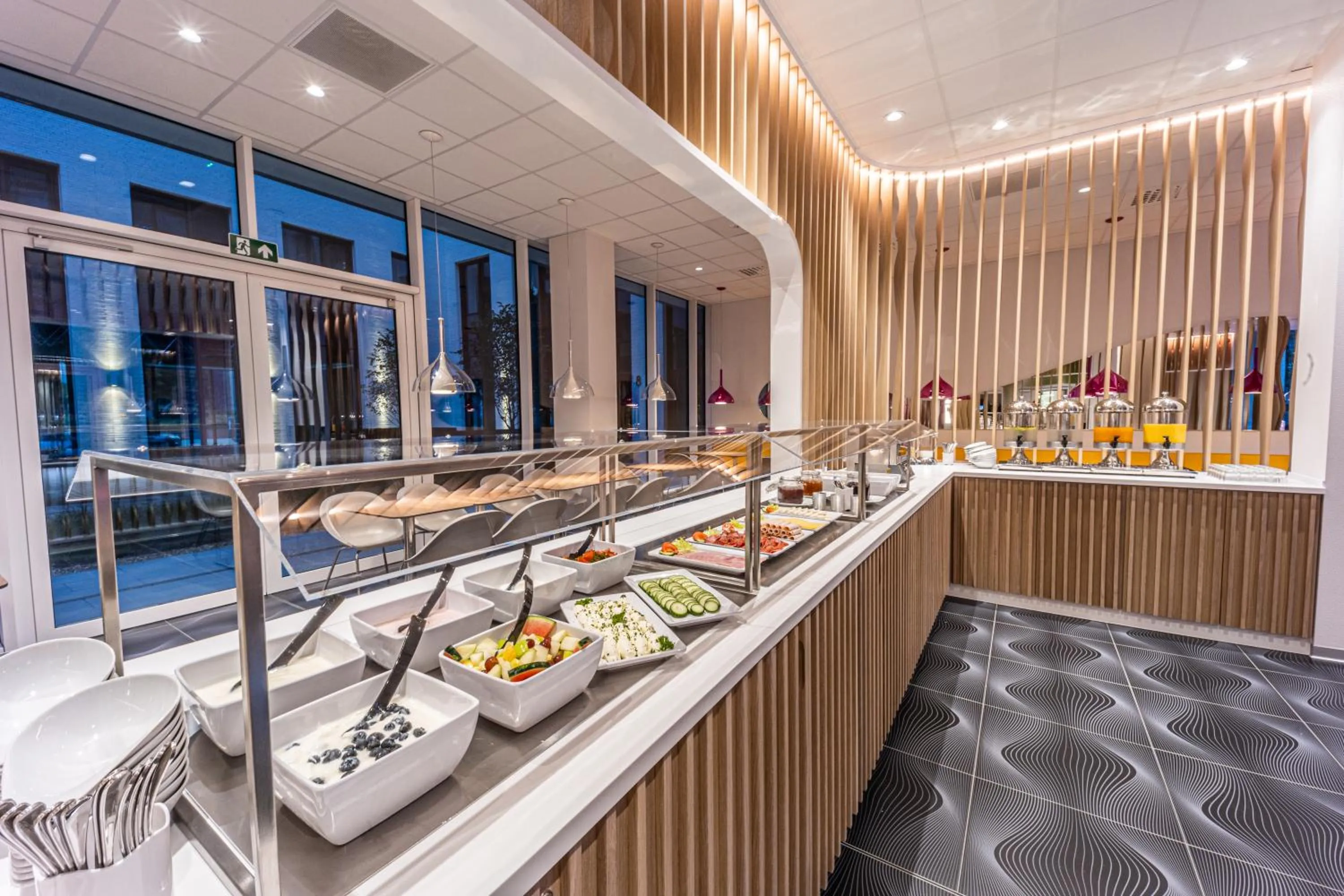 Buffet breakfast in Prize by Radisson, Antwerp City