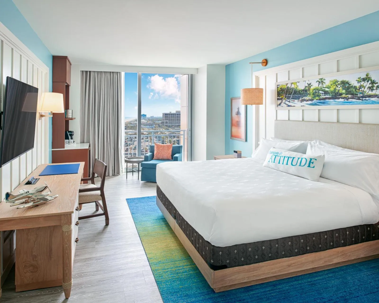 Photo of the whole room, Bed in Margaritaville Jacksonville Beach