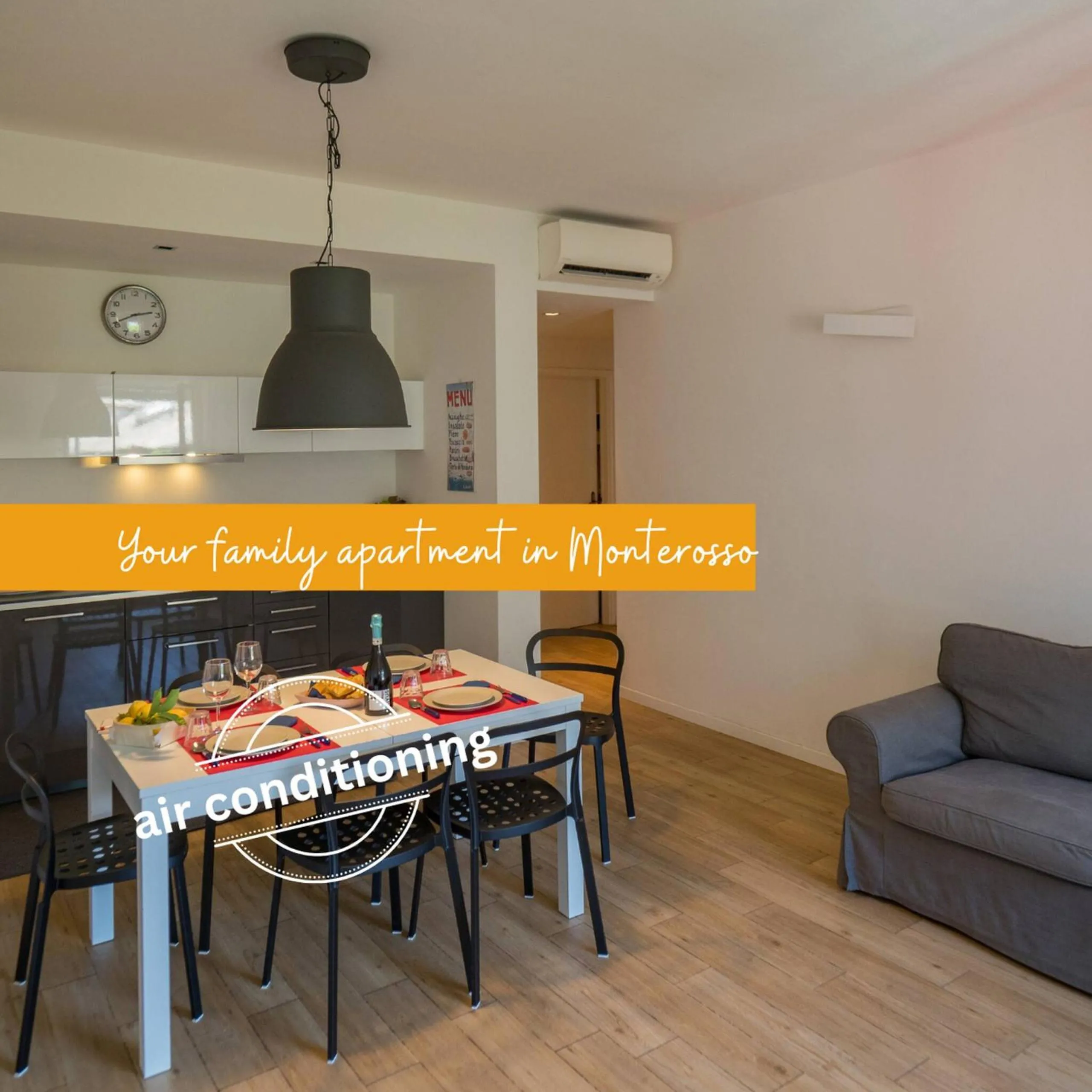 Scimiscià 2-bedroom Apartment with AC