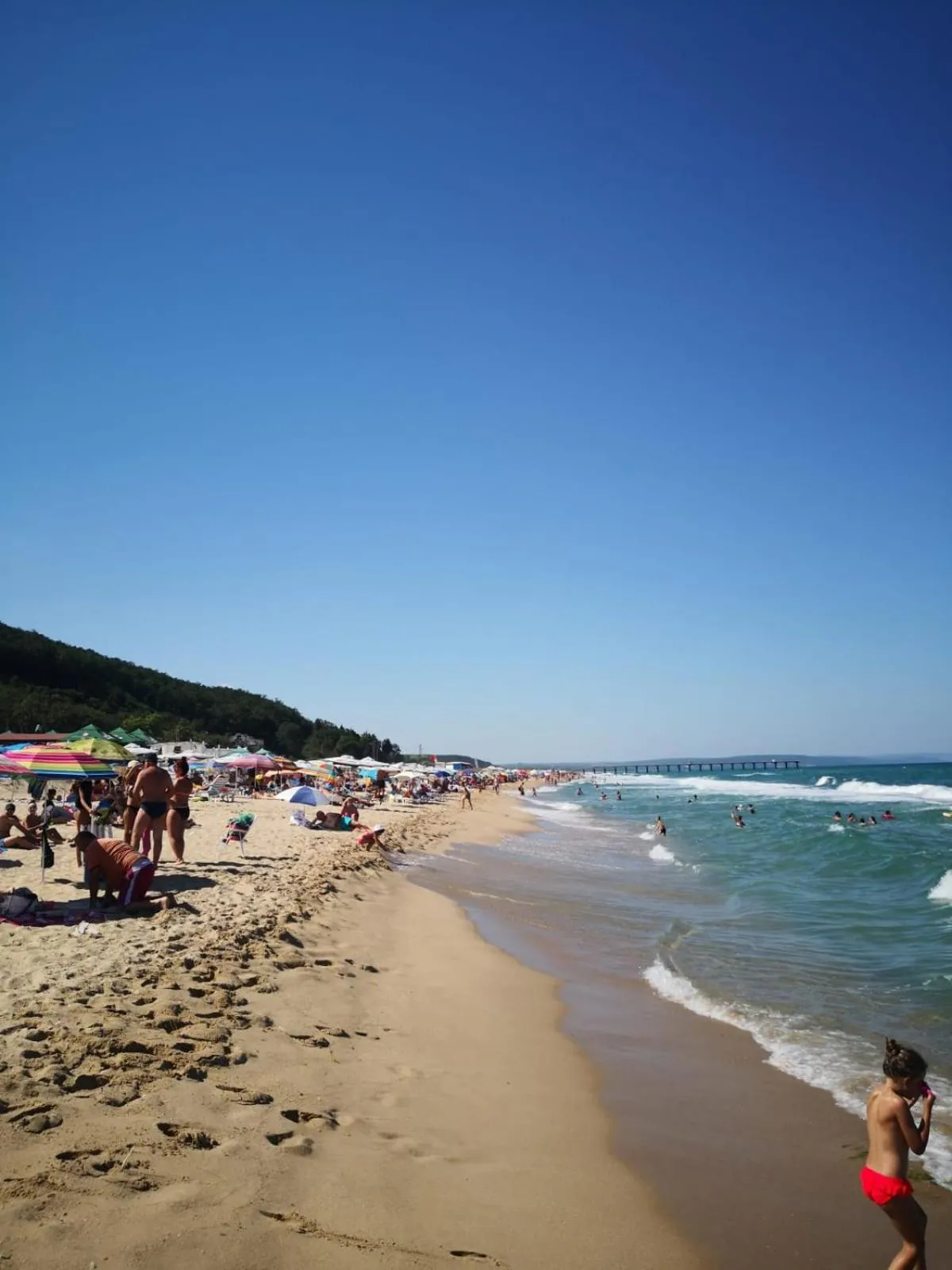 Beach in Weißer Schwan Белият лебед