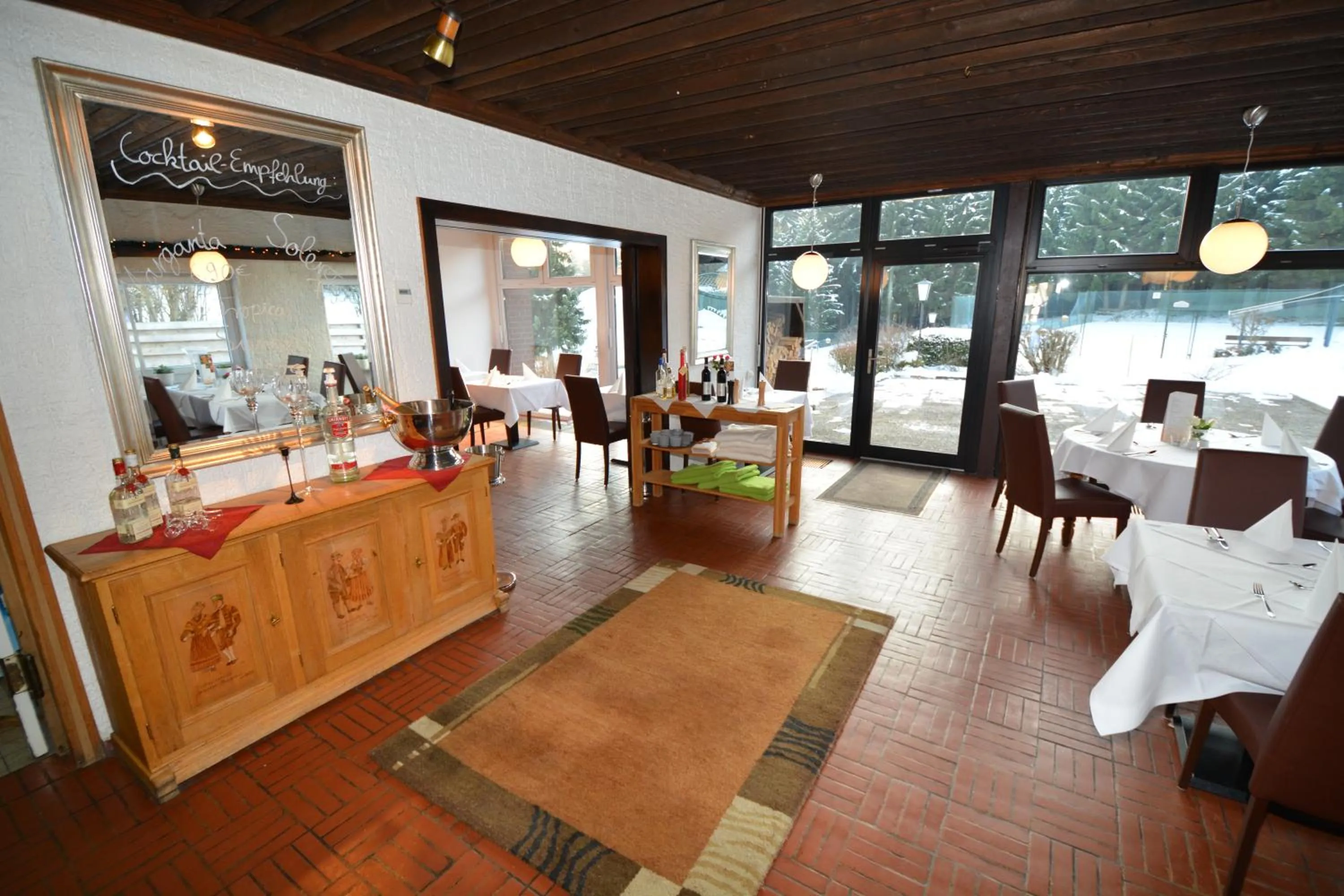 Restaurant/places to eat in Vitalhotel Schulenberg