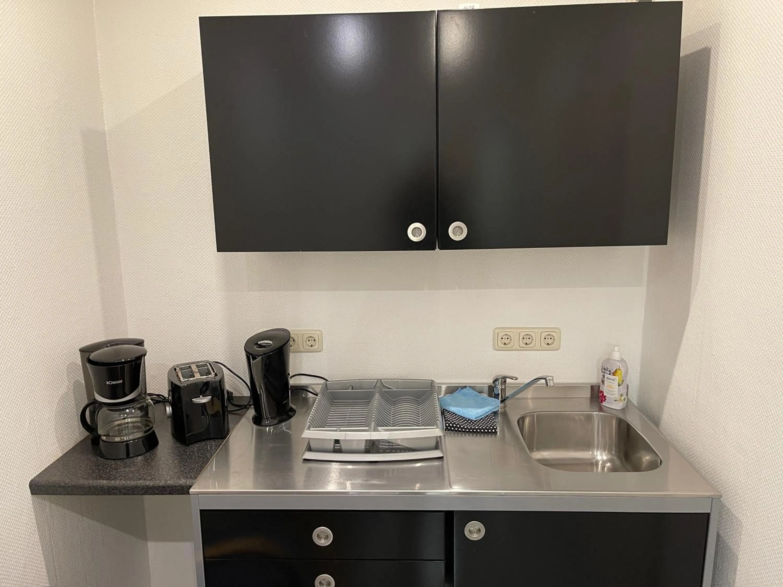 Kitchen or kitchenette in Vitalhotel Schulenberg
