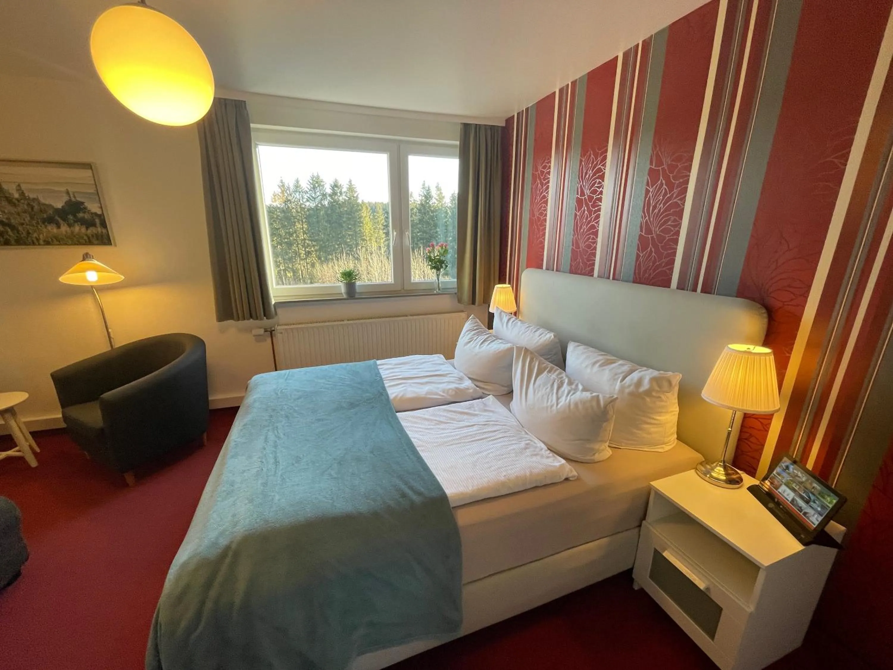 Bed in Vitalhotel Schulenberg