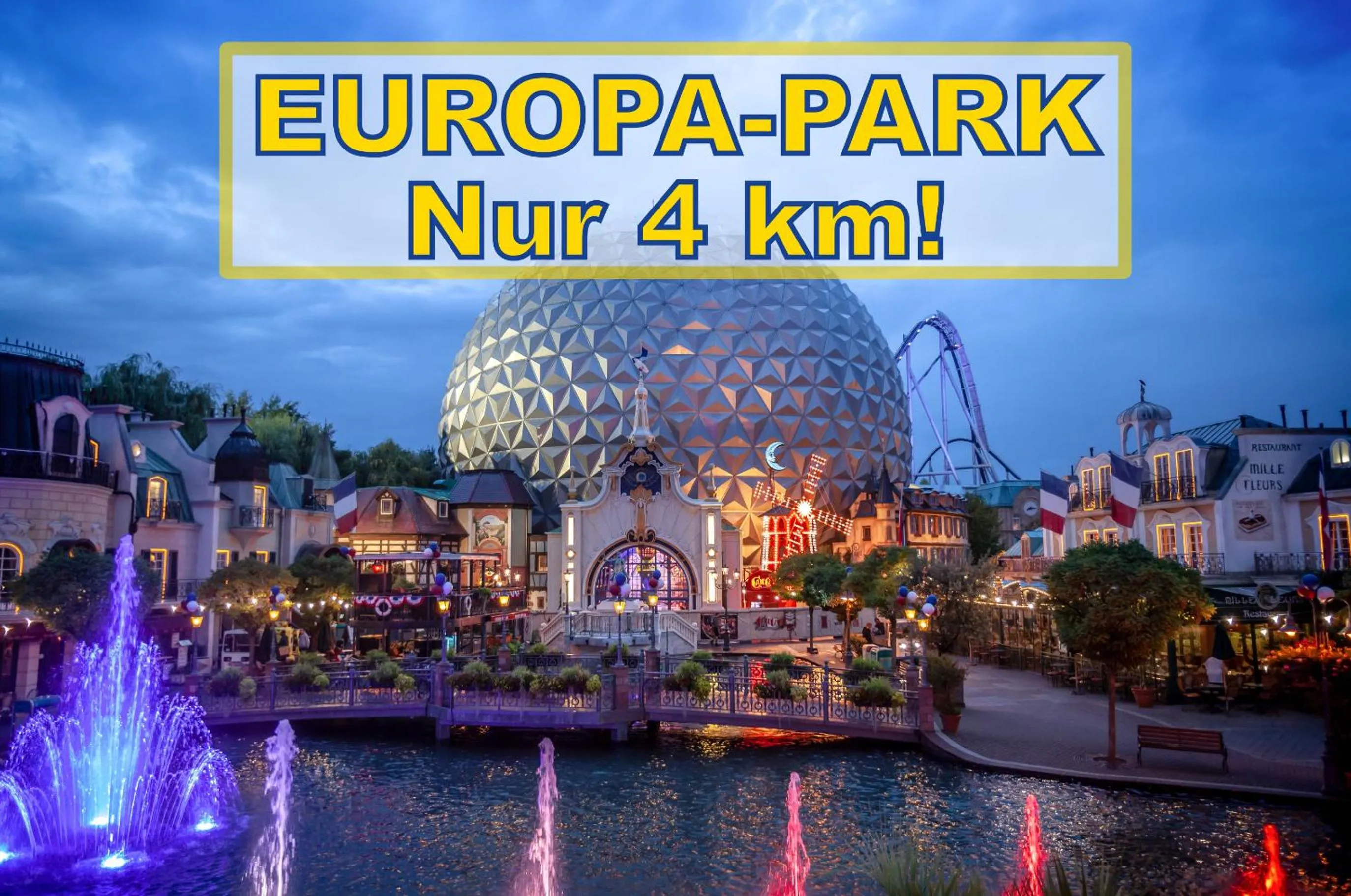 Nearby landmark in Hotel SunParc - SHUTTLE zum Europa-Park Rust 4km & Rulantica 2km