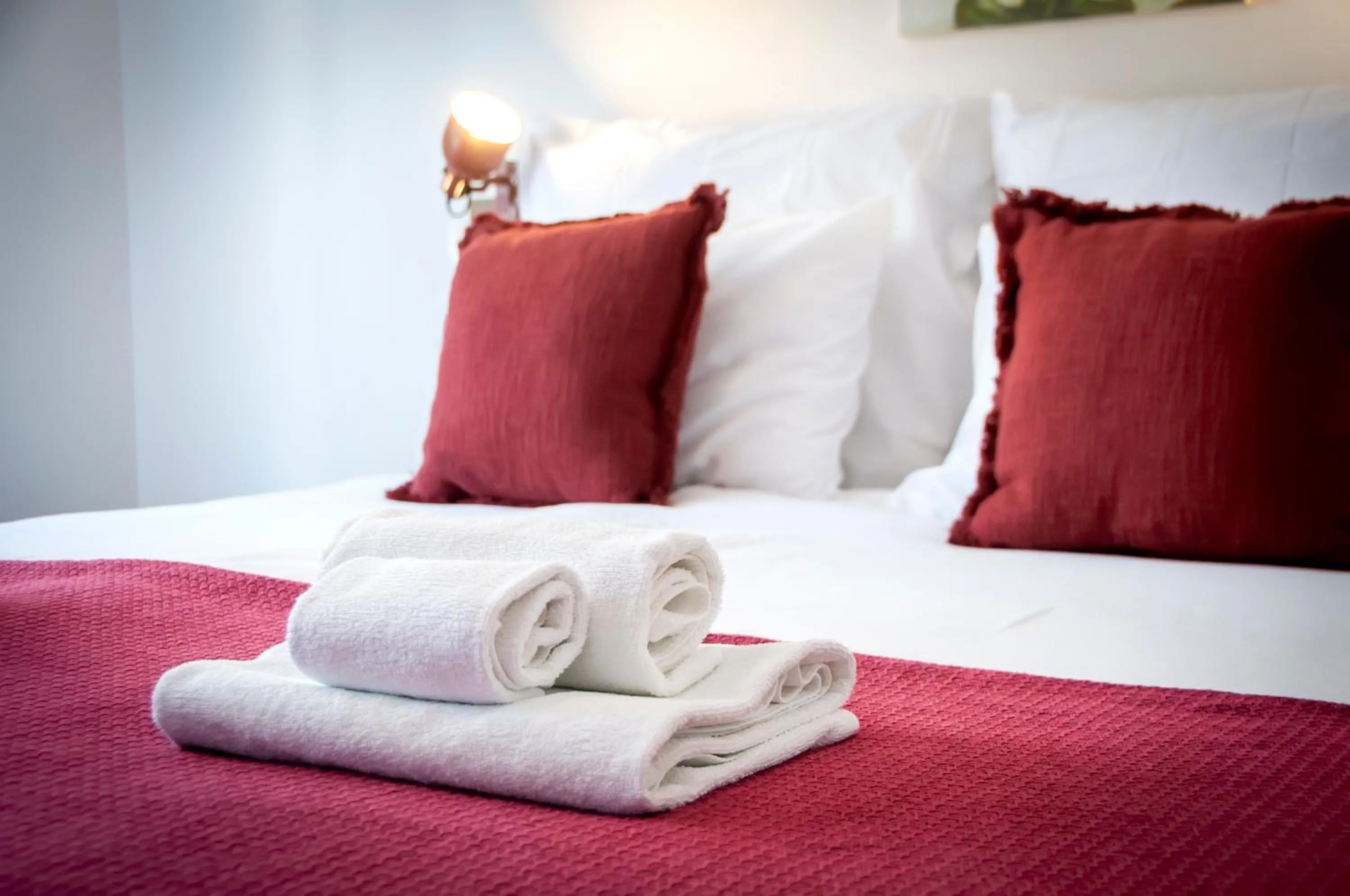 Bed in bed&breakfast Bohemian