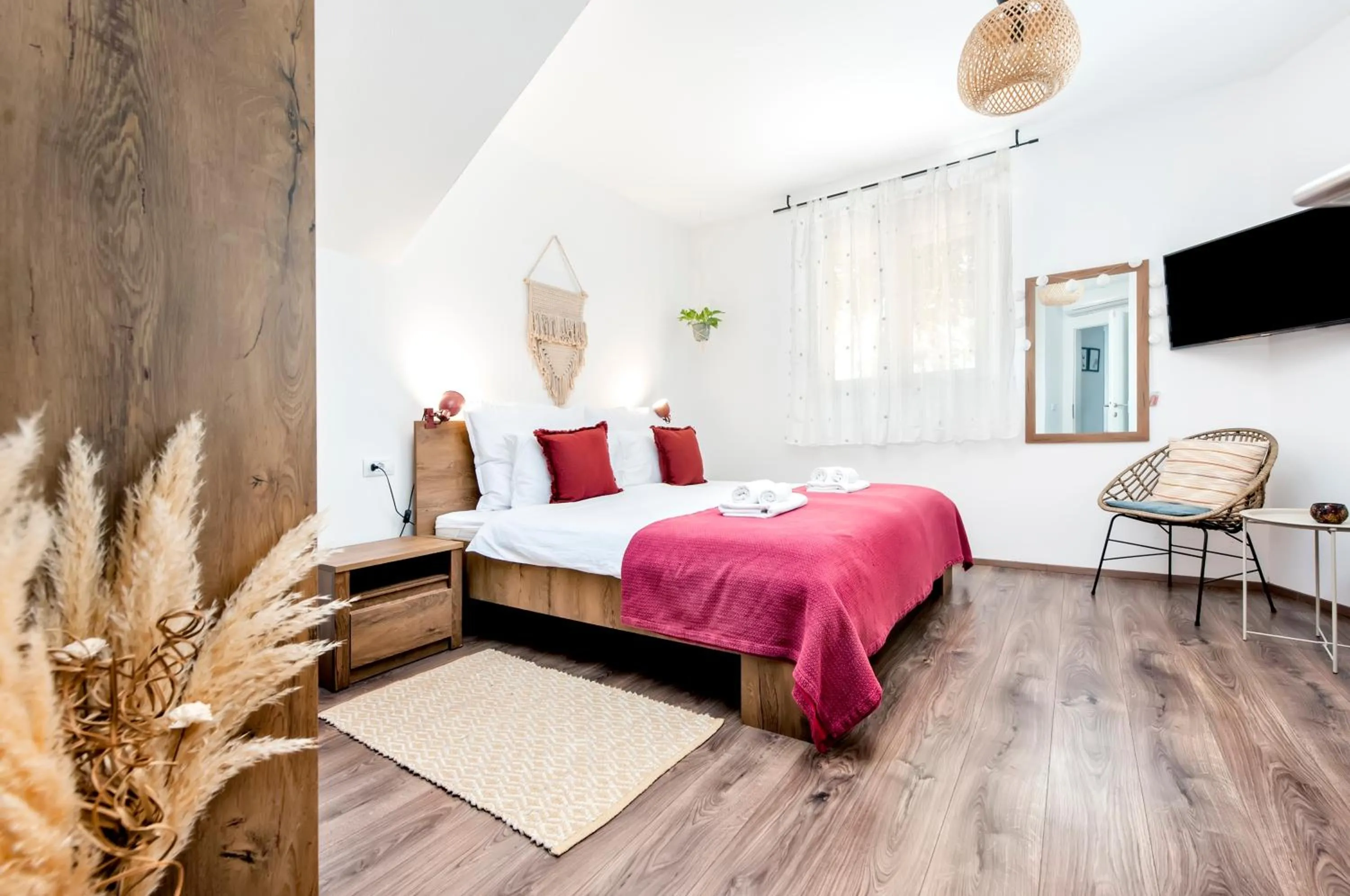 Bed in bed&breakfast Bohemian