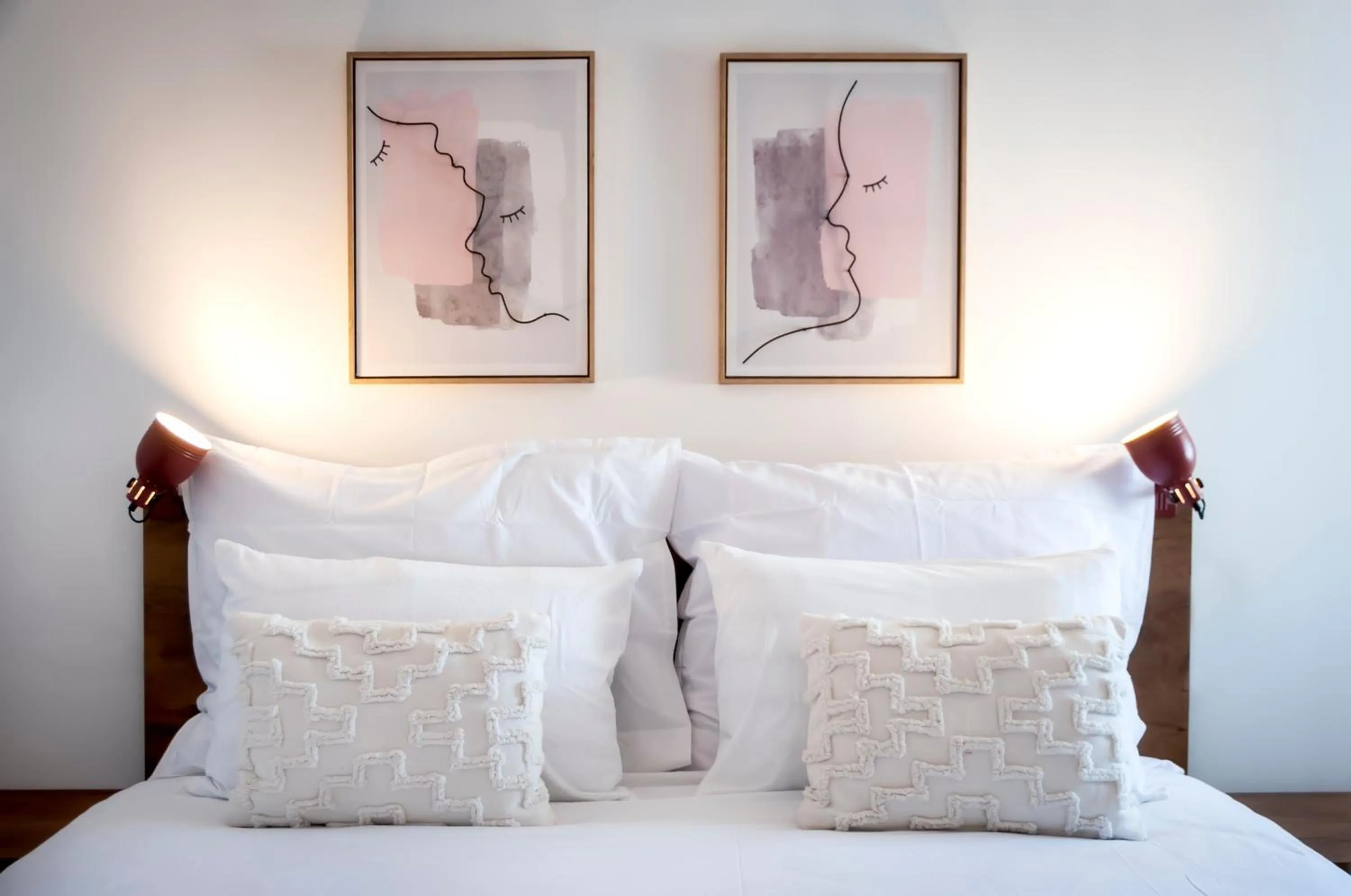 Bed in bed&breakfast Bohemian