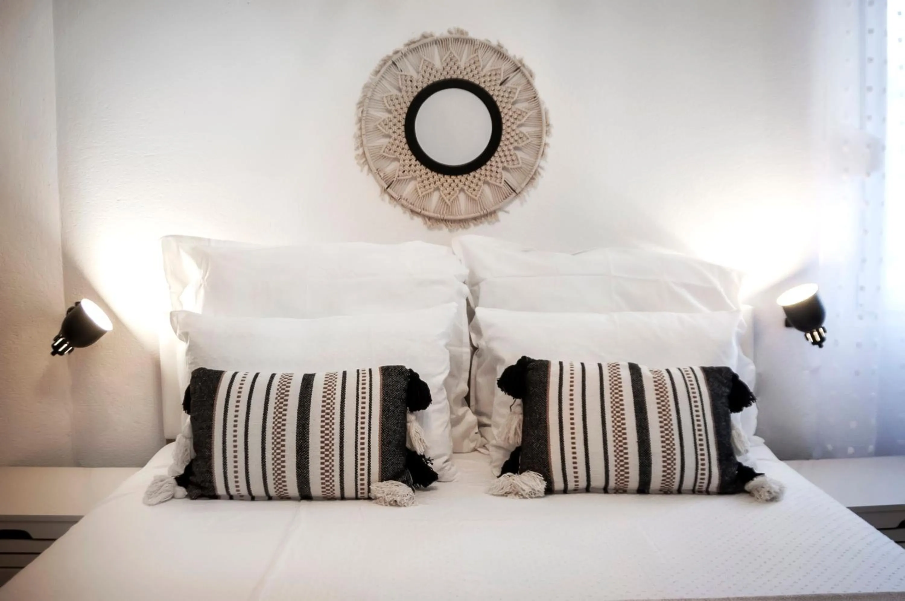 Bed in bed&breakfast Bohemian