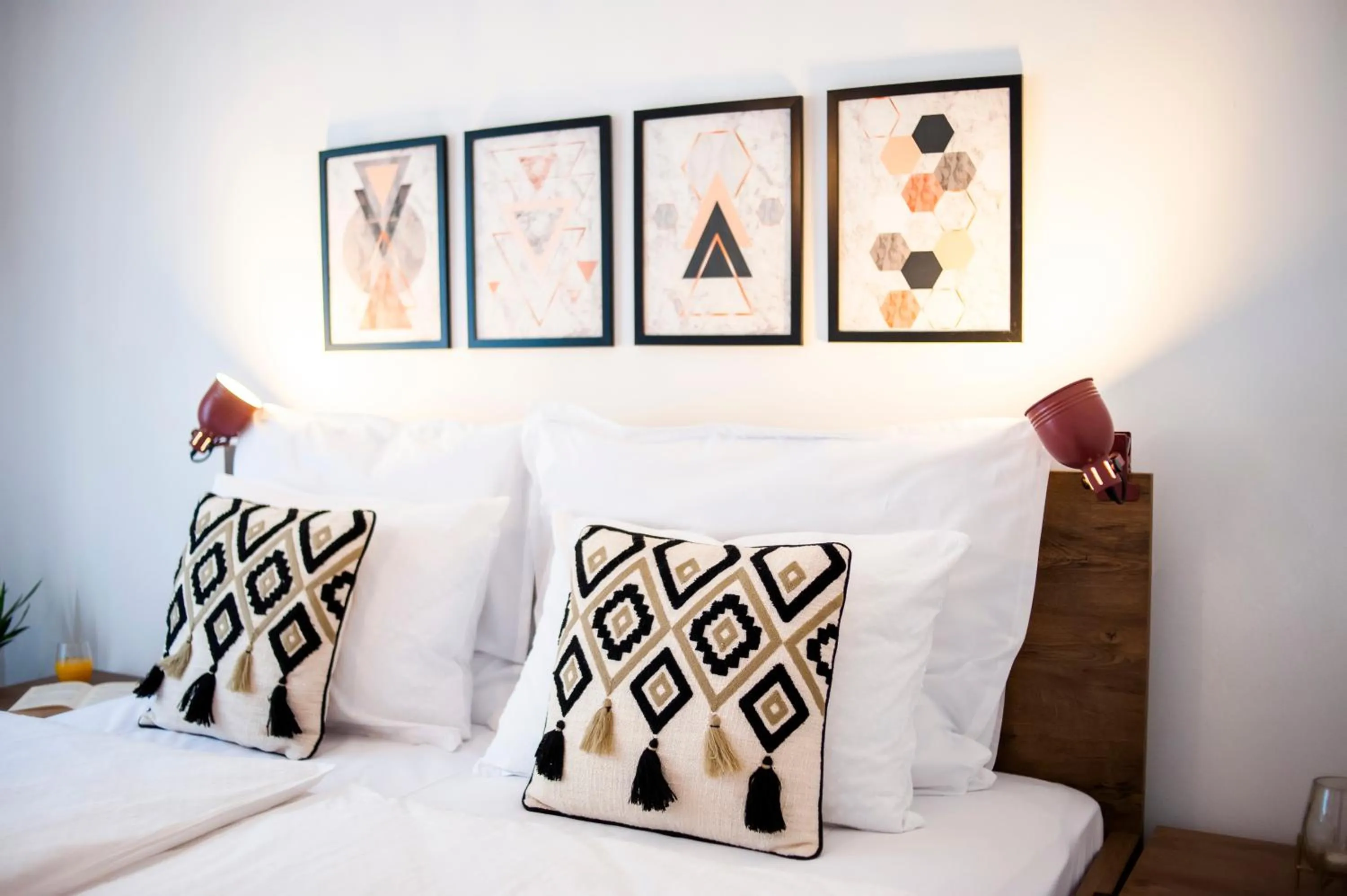 Bed in bed&breakfast Bohemian