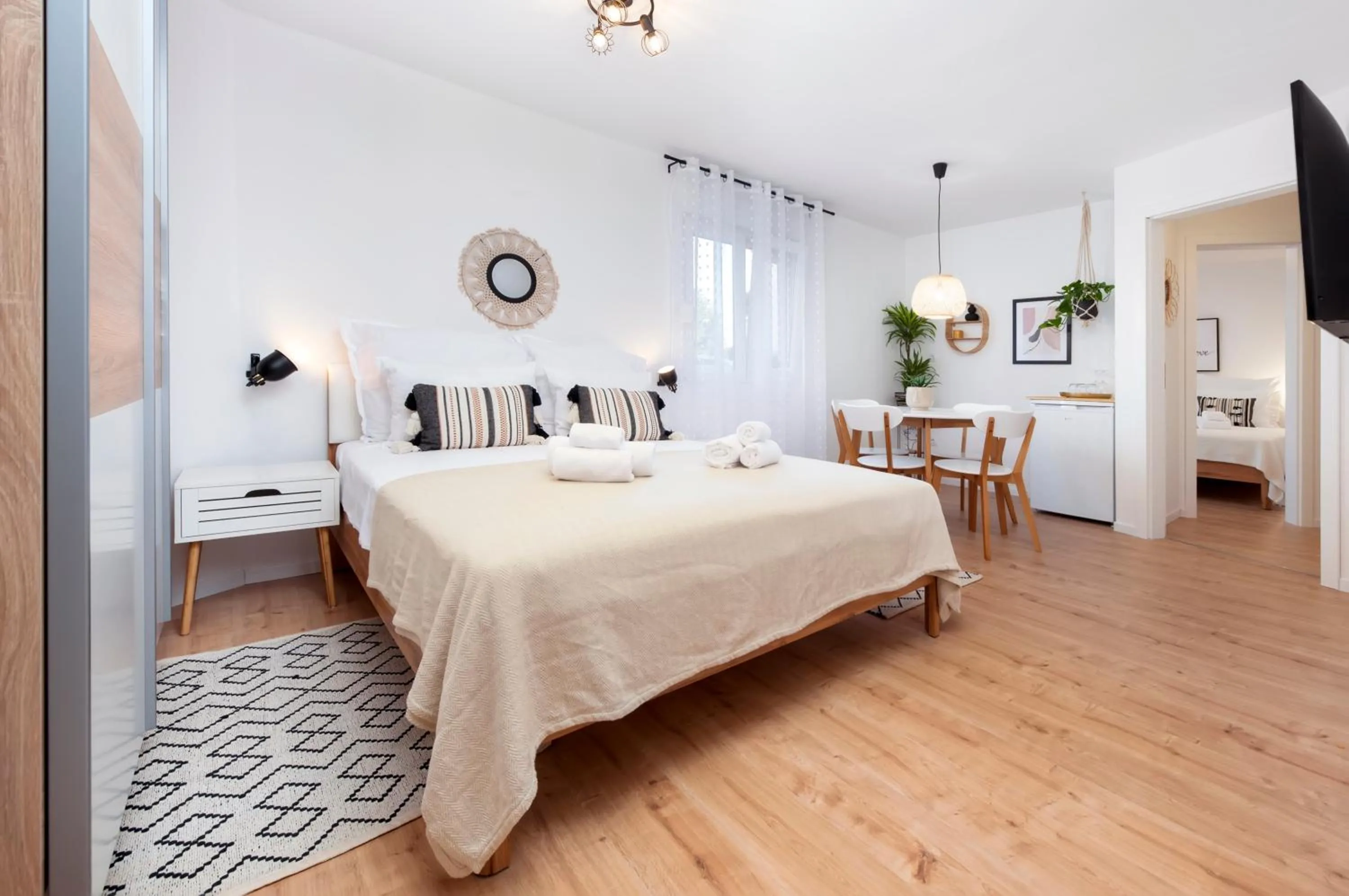 Bed in bed&breakfast Bohemian