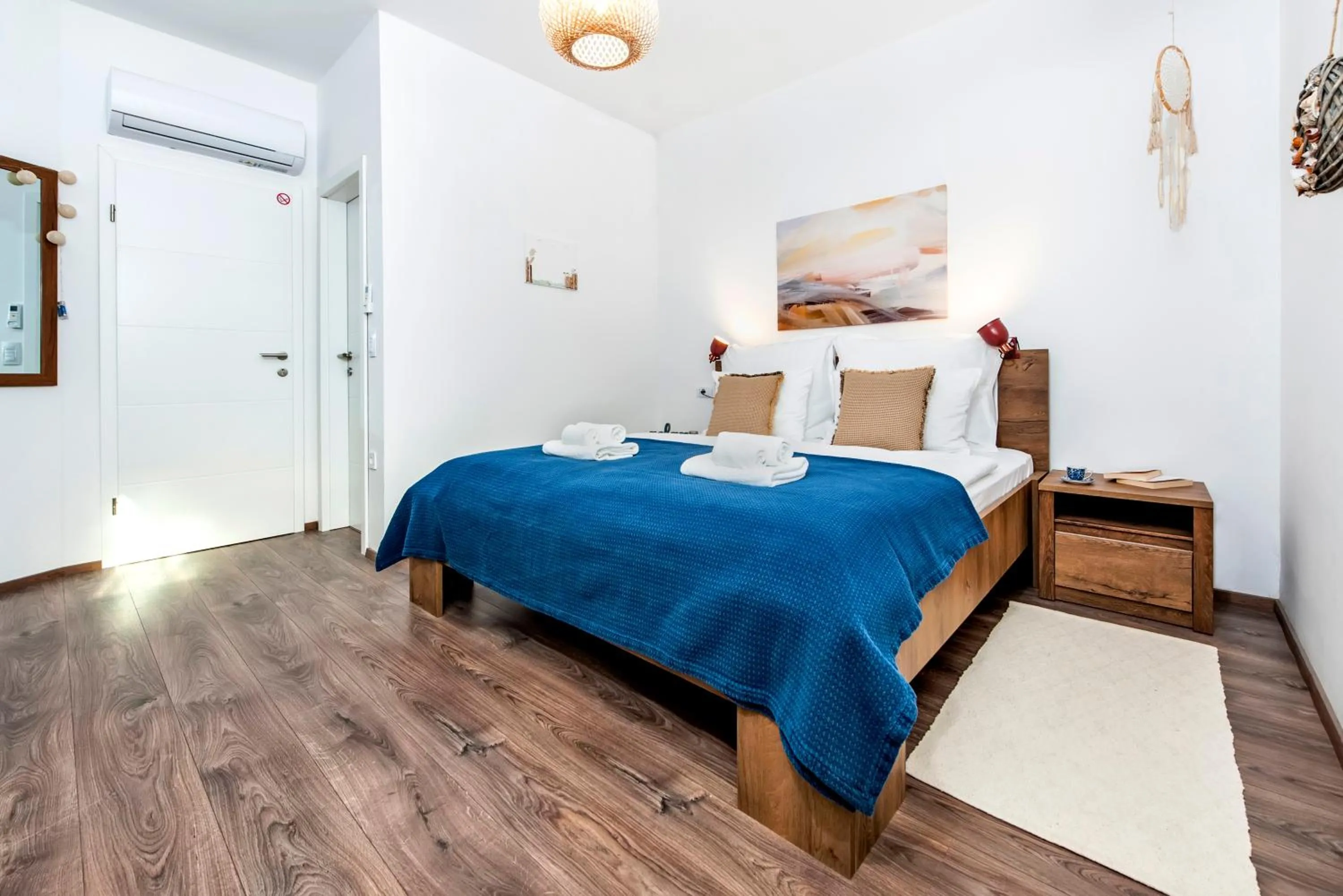 Bed in bed&breakfast Bohemian