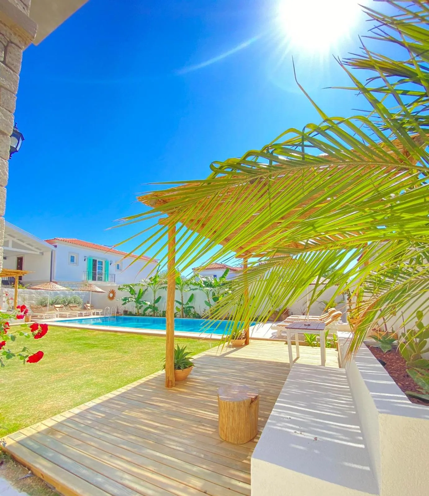 Garden in Melekaki Alaçatı