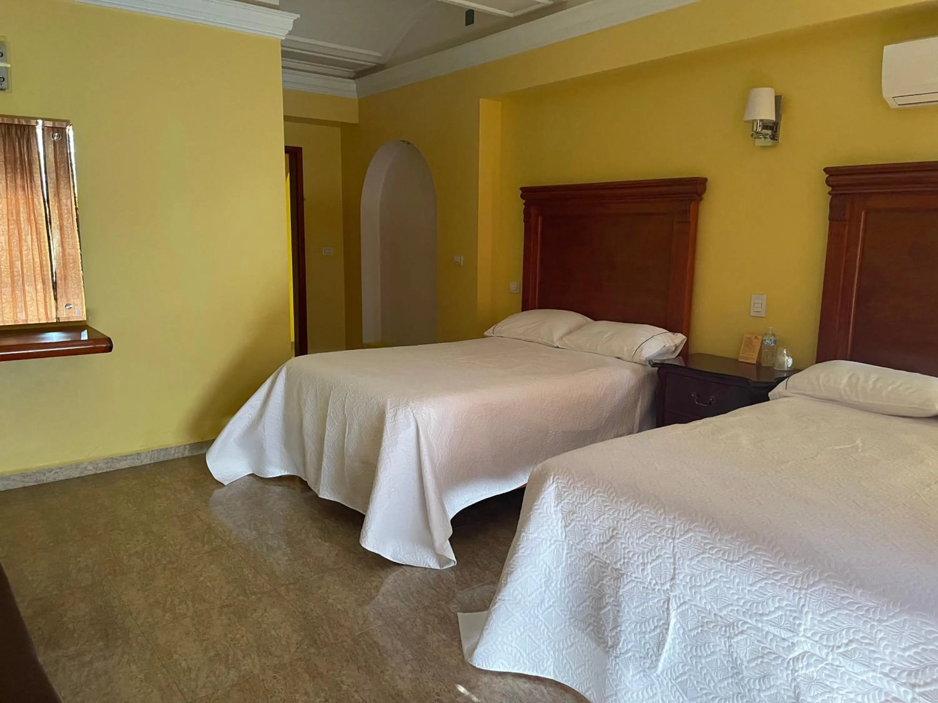 Bed in Hotel la finca