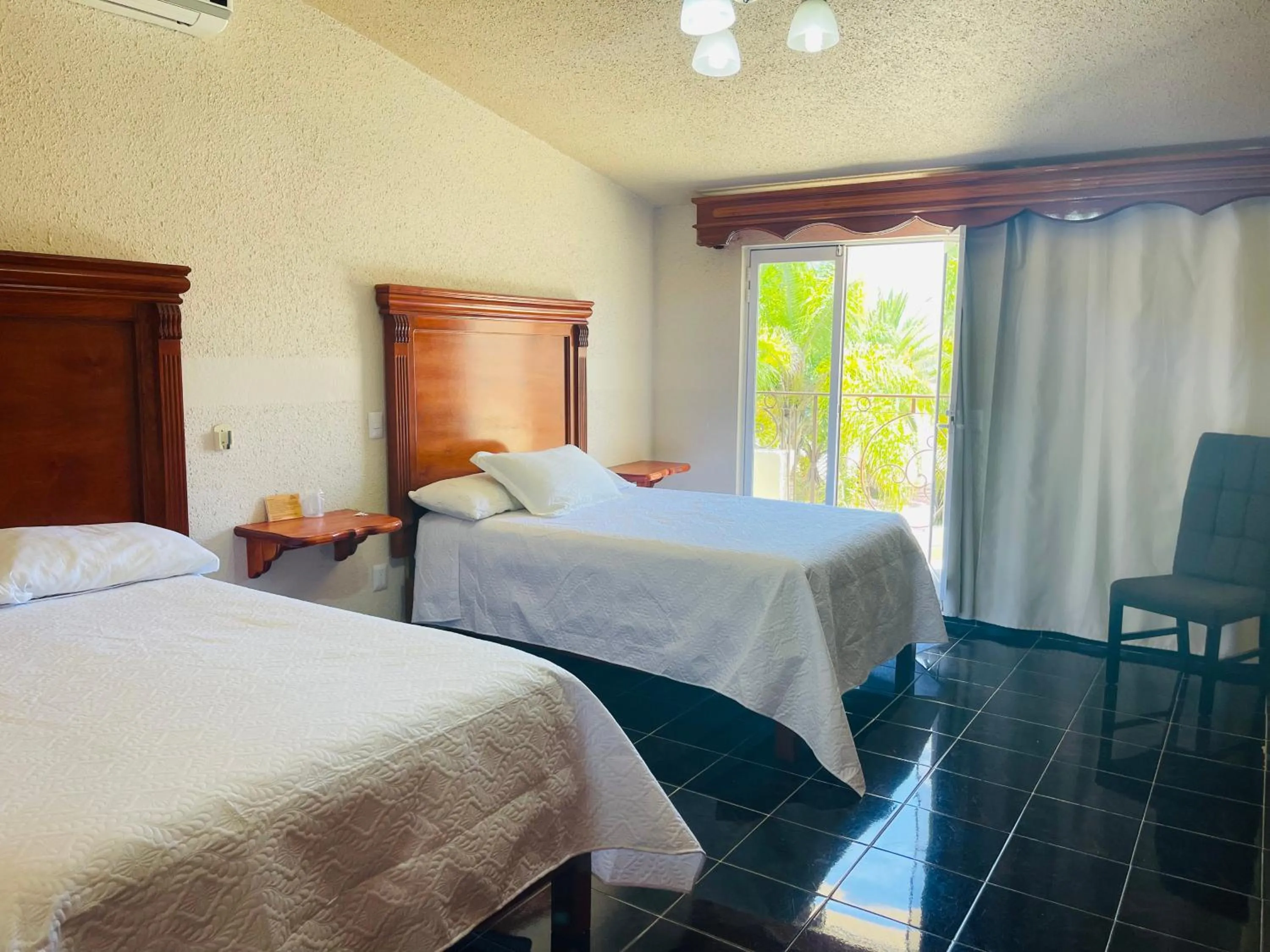 Bed in Hotel la finca