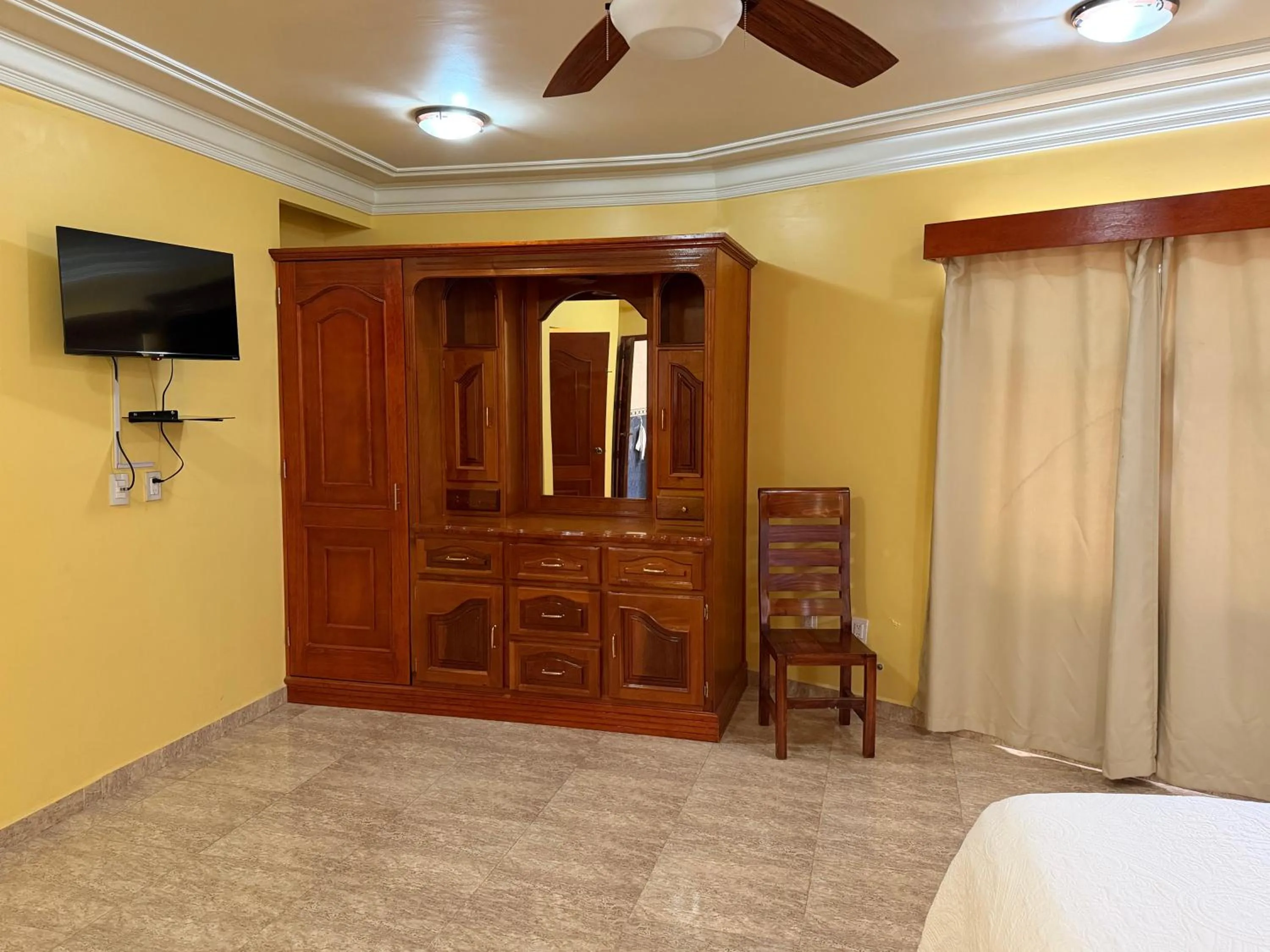 Bed in Hotel la finca