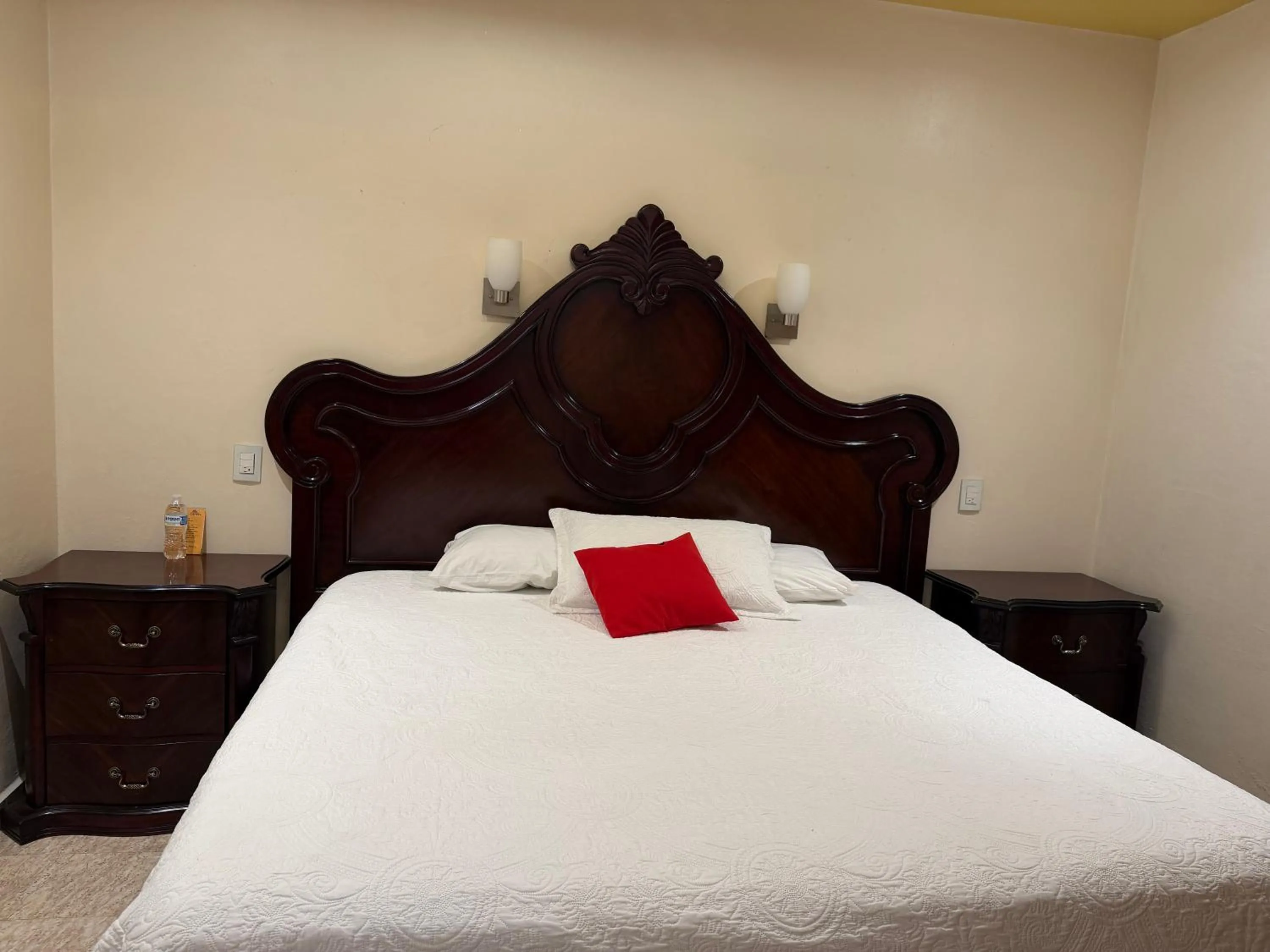 Bed in Hotel la finca
