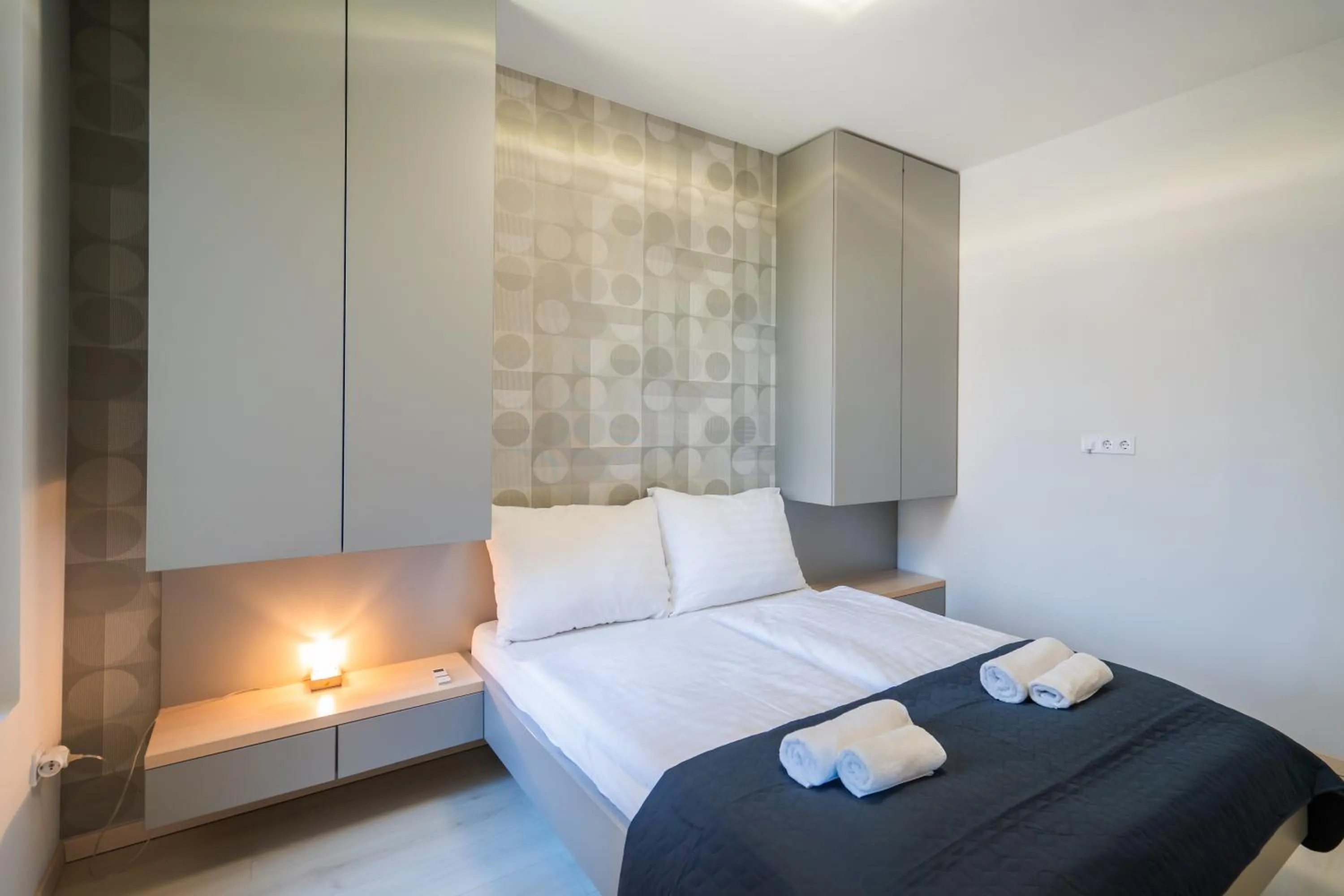 Bed in MyFlat Casa Galerius Apartment