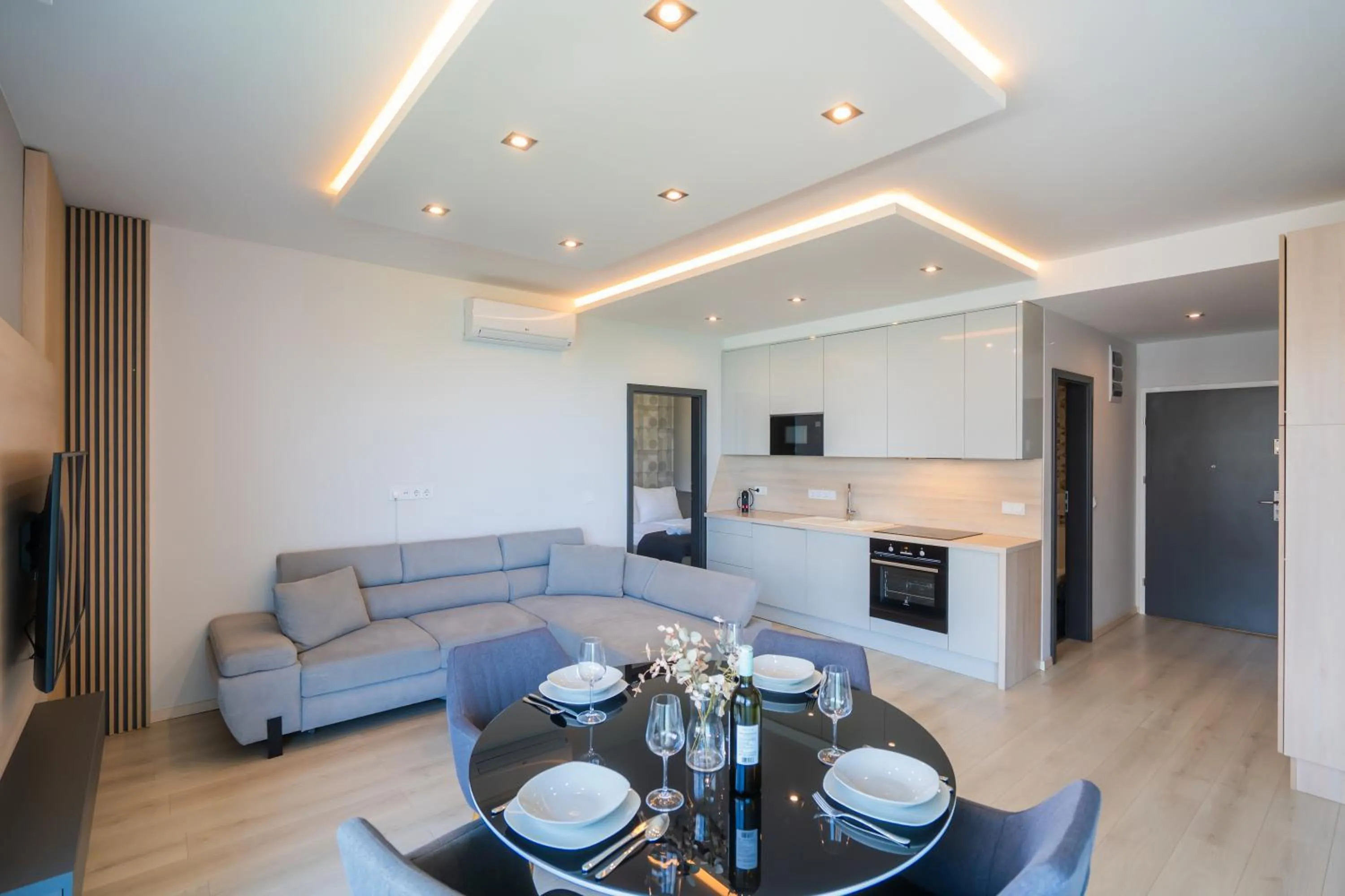 Kitchen or kitchenette in MyFlat Casa Galerius Apartment