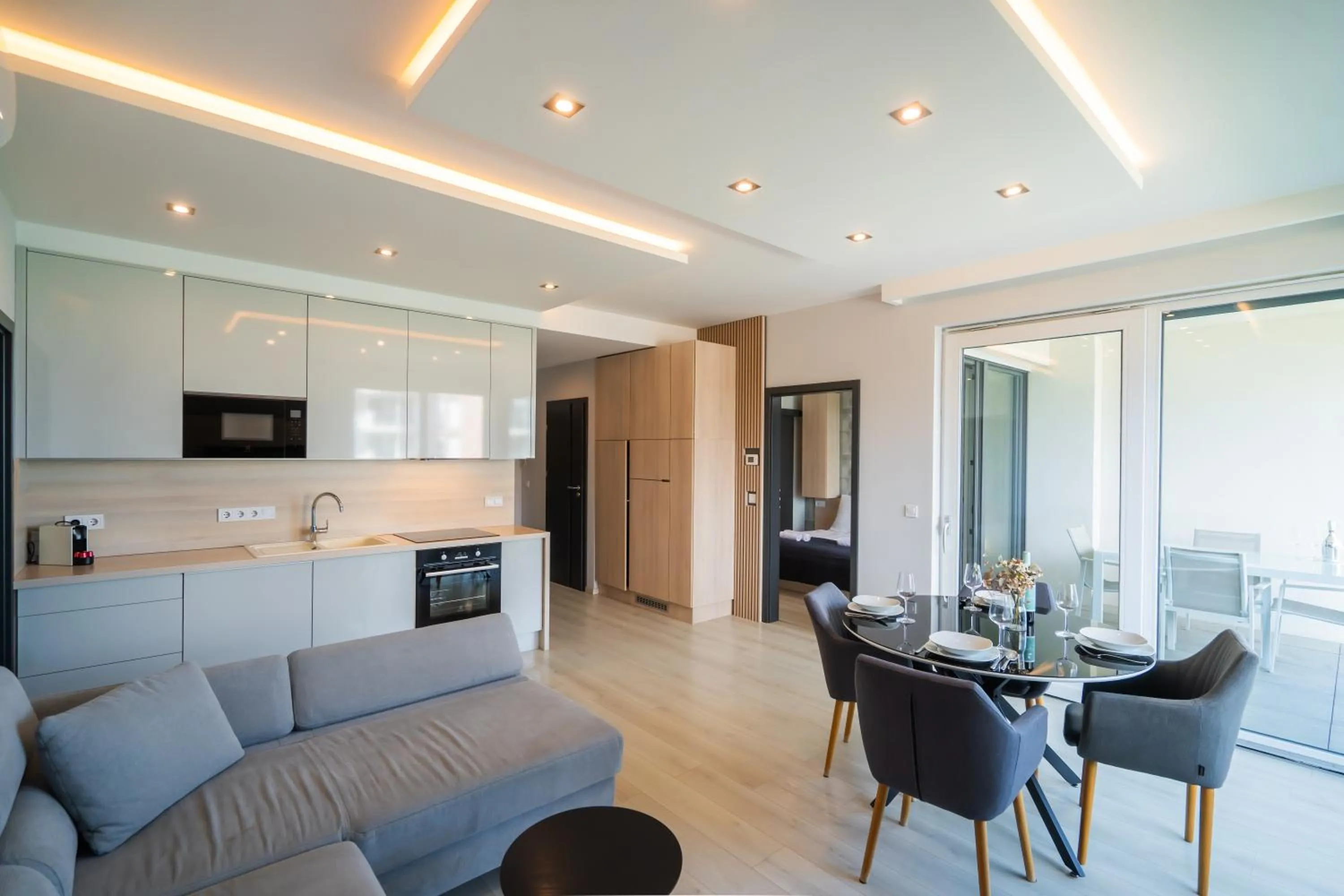 Kitchen or kitchenette in MyFlat Casa Galerius Apartment