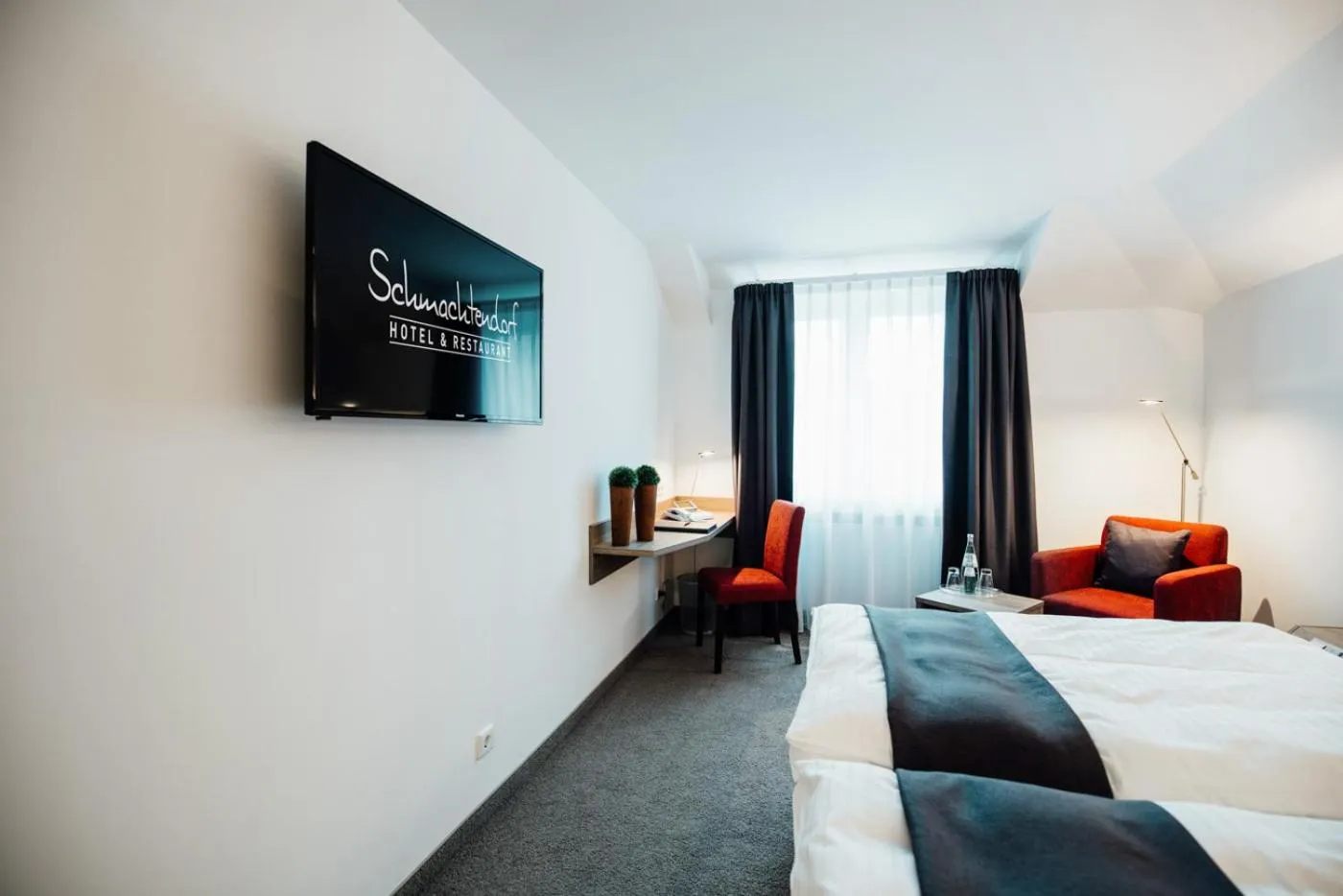 Bed in Hotel Schmachtendorf