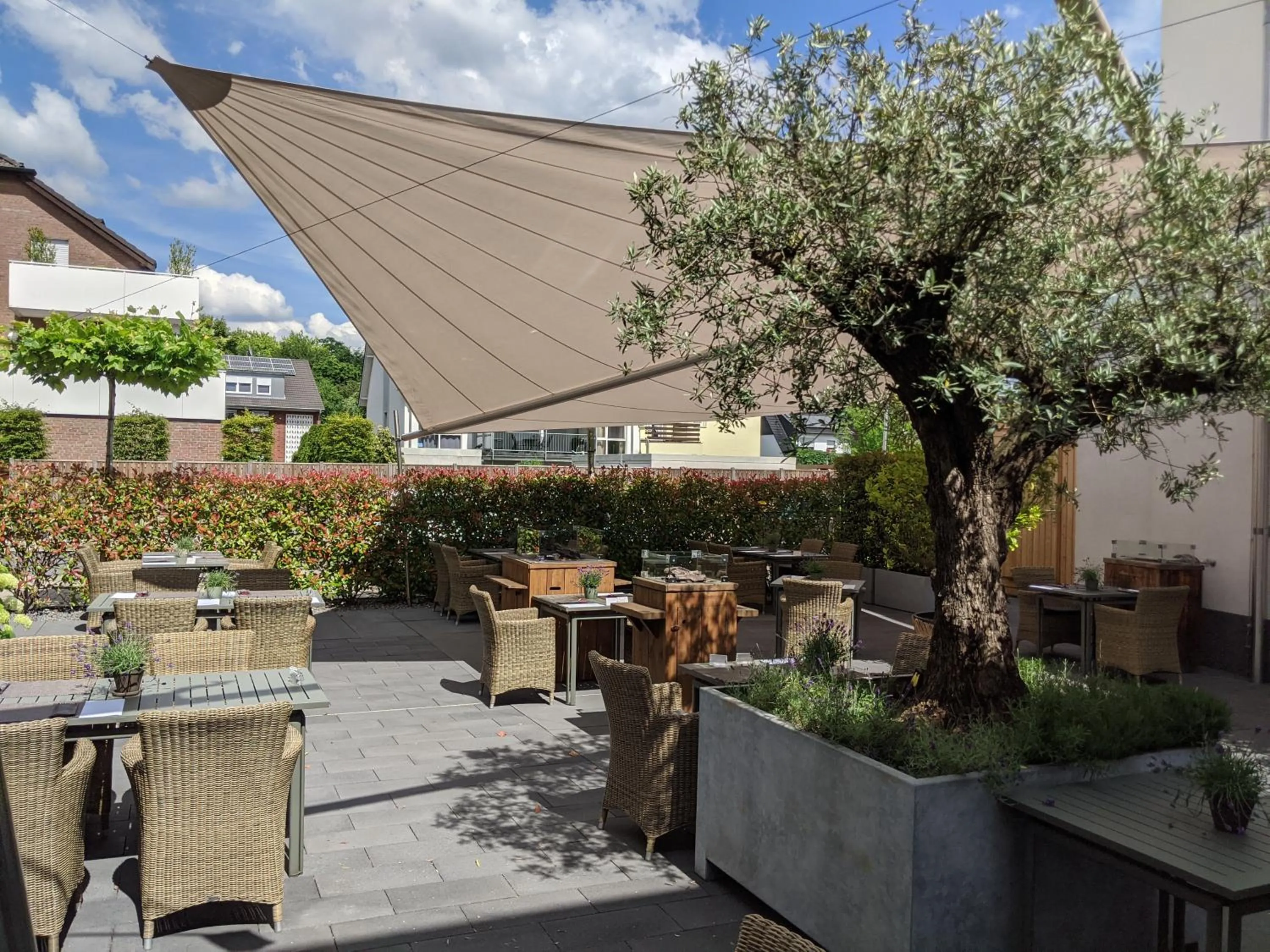 Patio in Hotel Schmachtendorf