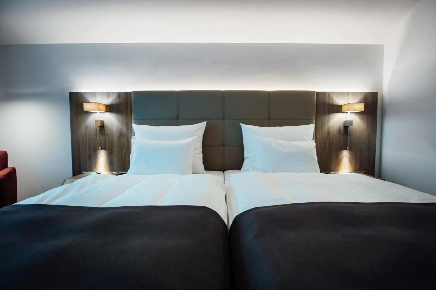 Bed in Hotel Schmachtendorf