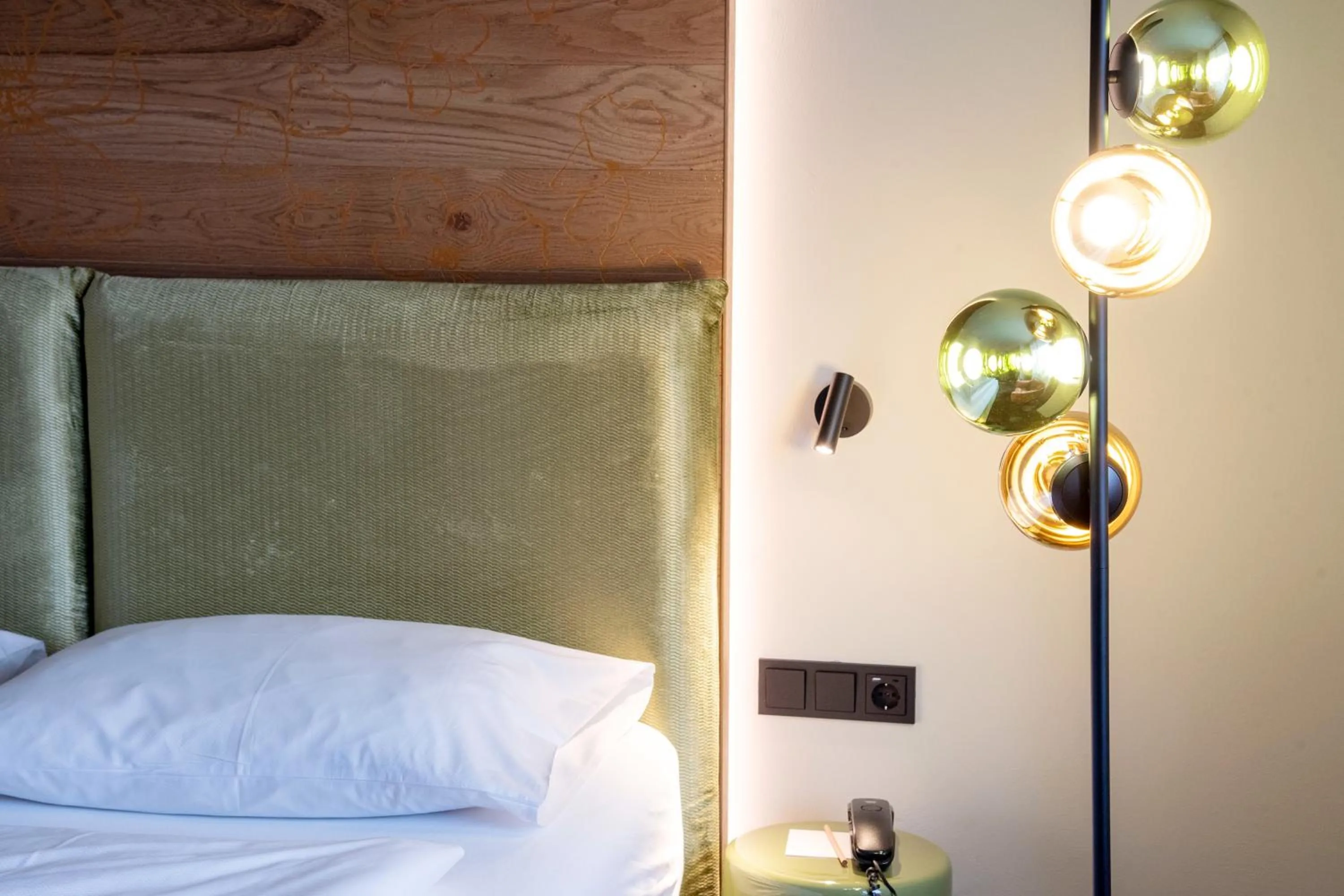 Bed in Ringhotel Reubel