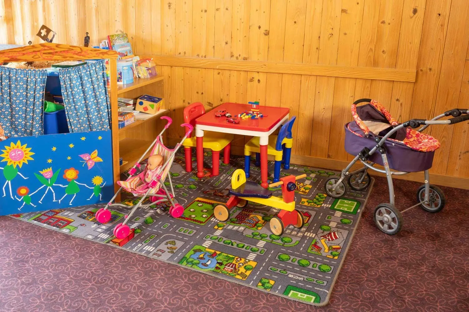Game Room in Jungfrau Lodge, Swiss Mountain Hotel