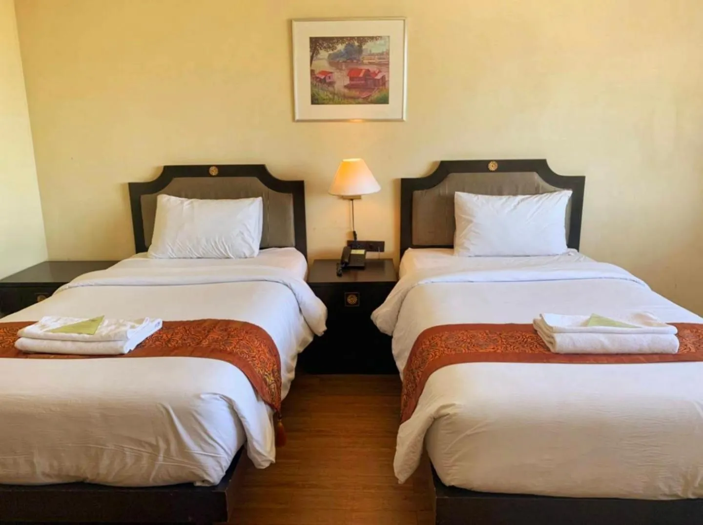 Photo of the whole room, Bed in Wangchan Riverview